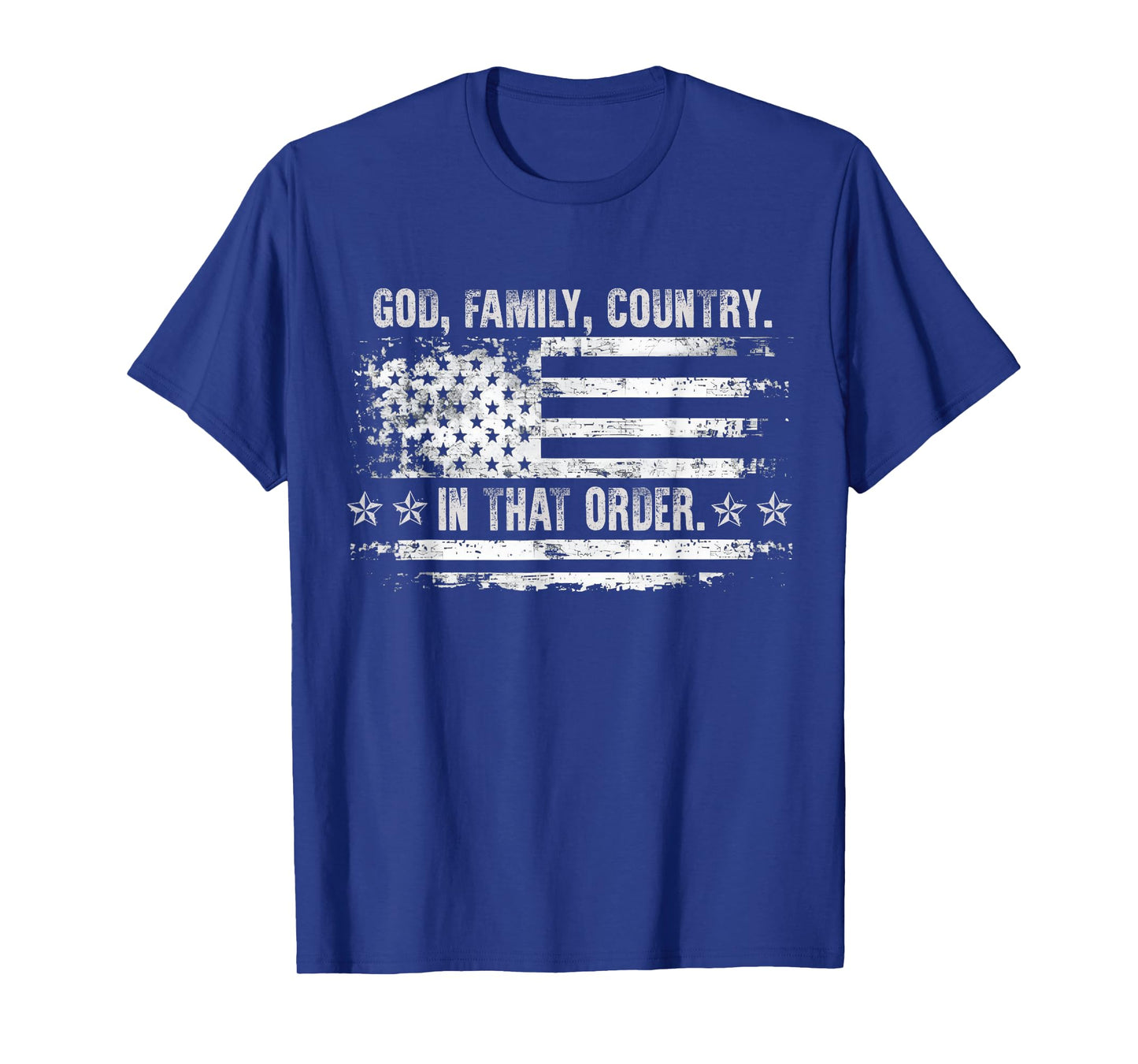 God Family Country Patriotic Faith Pride USA for Supporters T-Shirt
