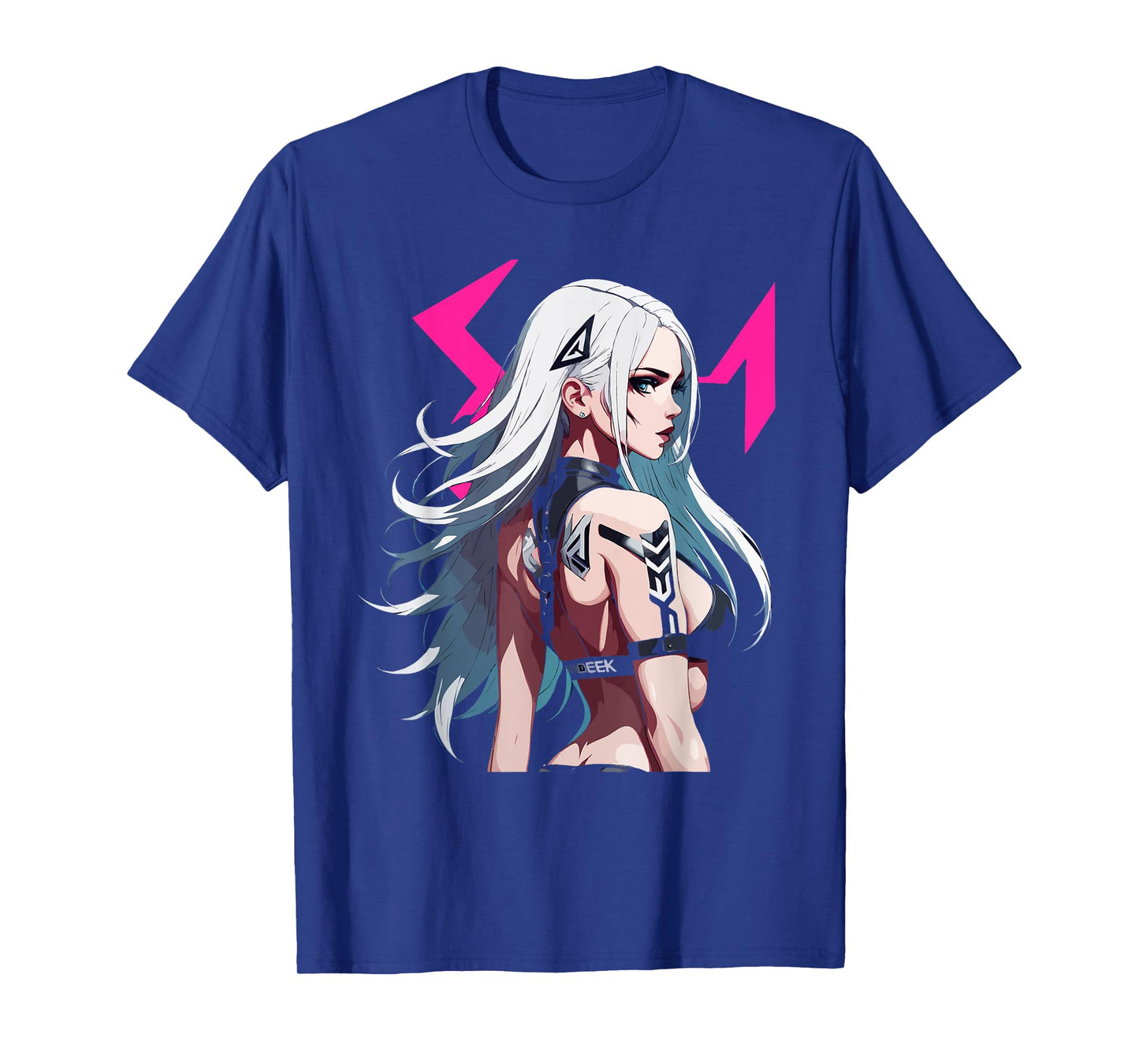 Sexy Waifu Otaku Anime Cyberpunk Girl Japanese T-Shirt