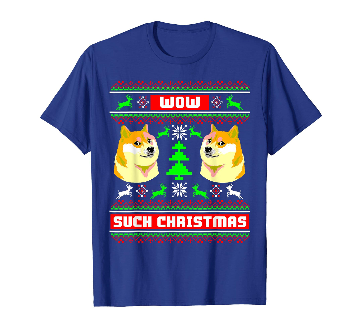 Doge Meme Funny Doge shirt Dog Ugly Christmas T-Shirt