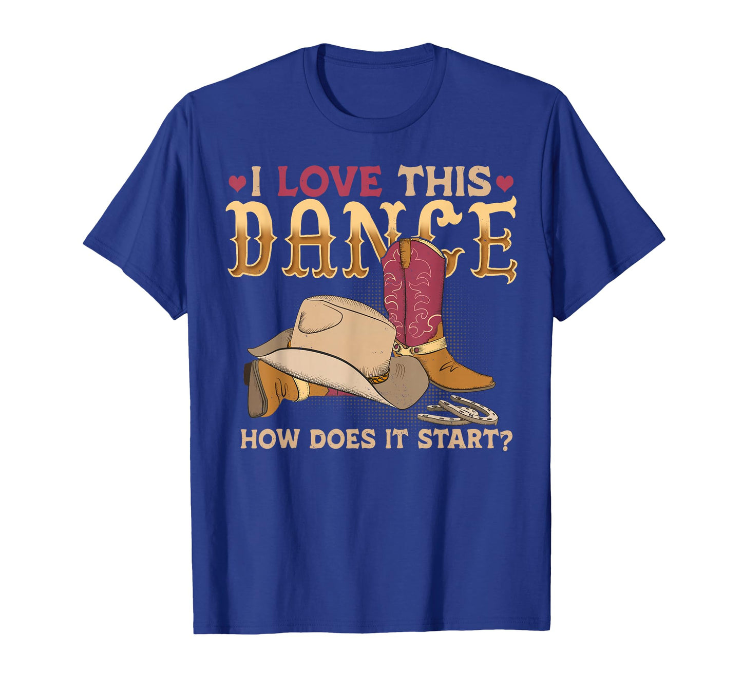 How Does This Dance Start Line Dancer Country T-Shirt