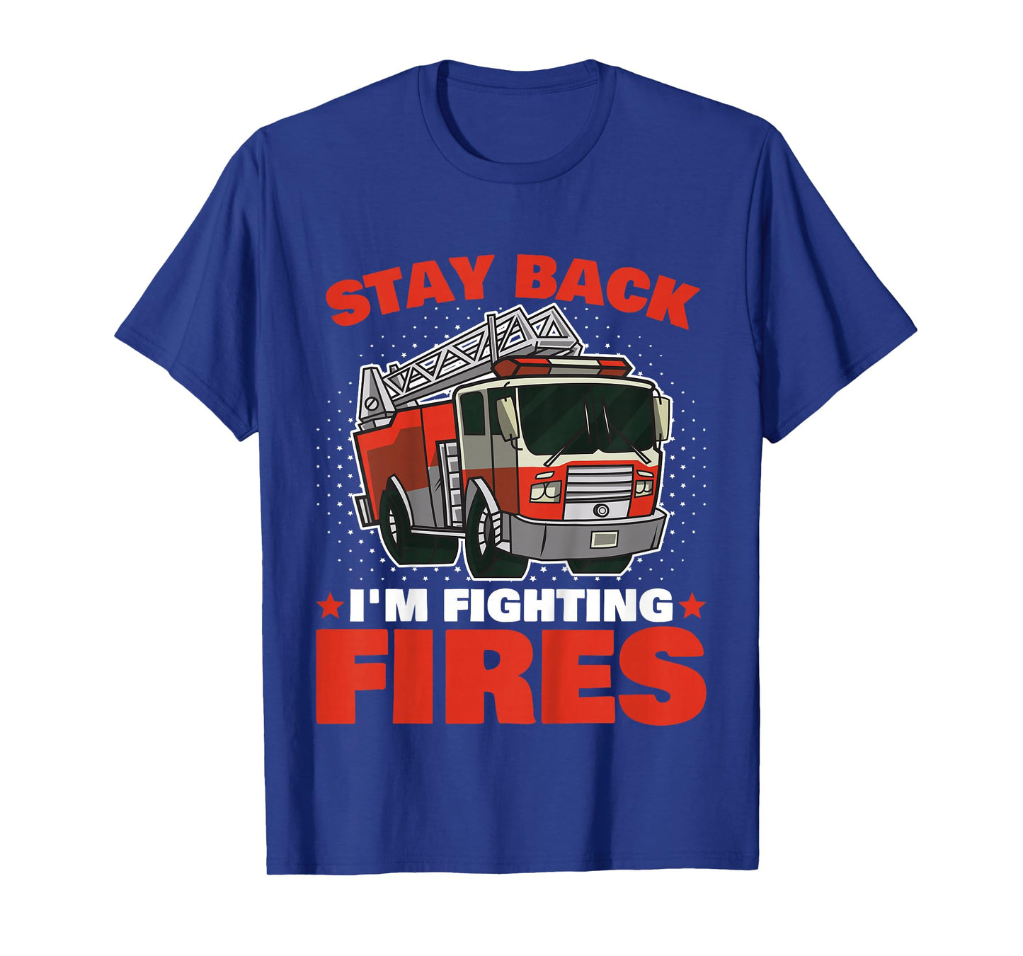 Kids Firefighter Shirt Fireman Shirt for Toddler Boys Firefighter T-Shirt