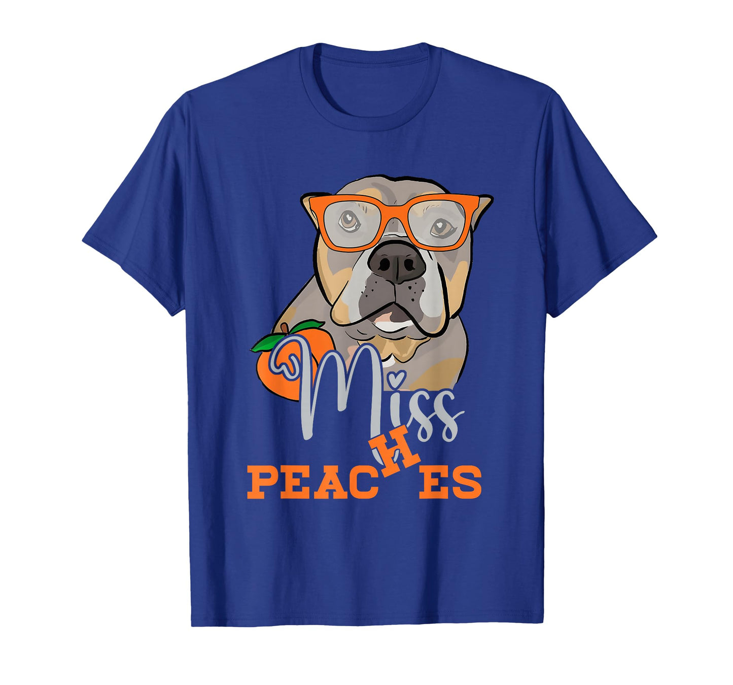 Miss a Peaches Pitbull Dog Animal Pet Lover Humor T-Shirt