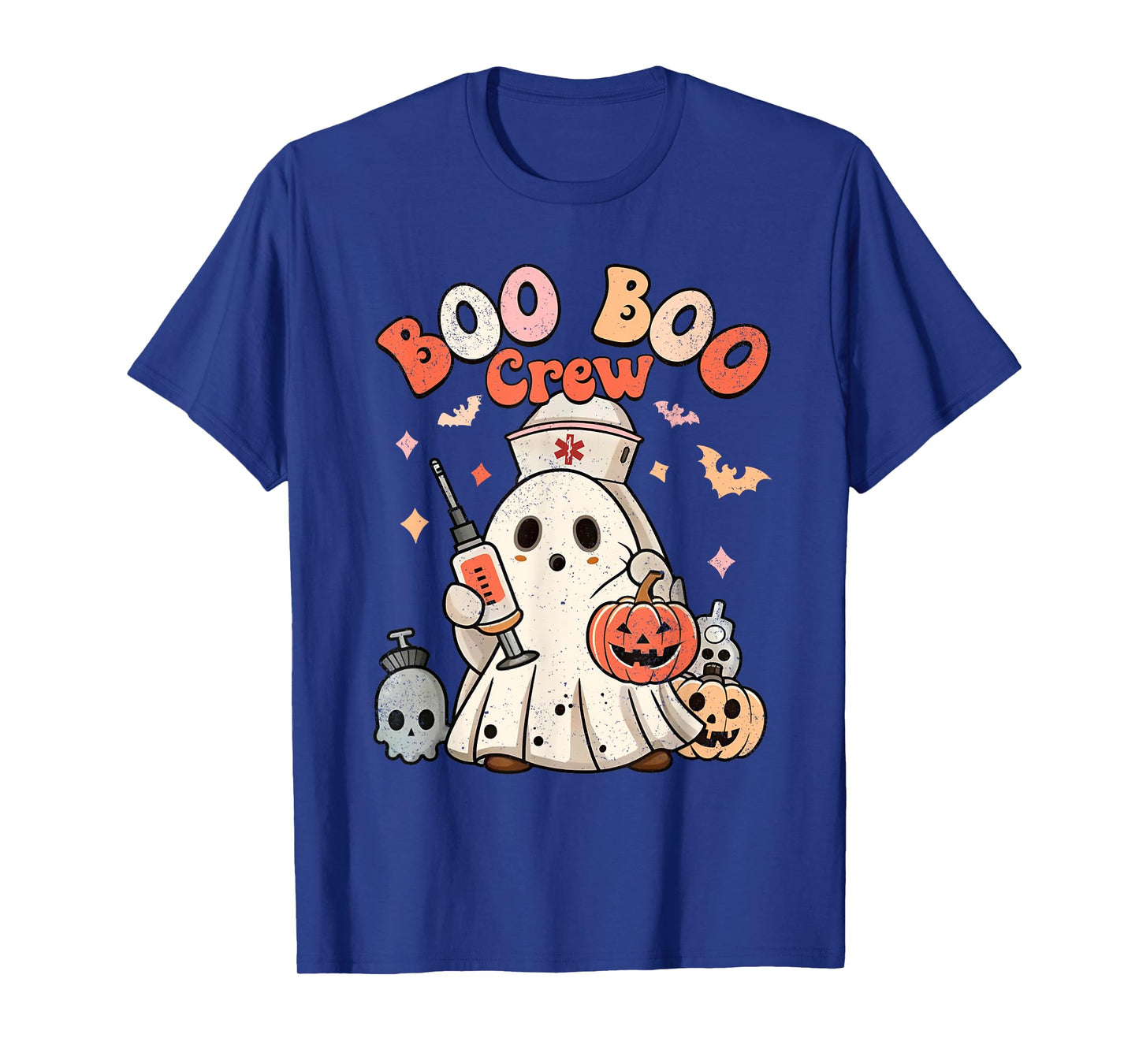 Boo Boo Crew Nurse Medical Halloween Costume T-Shirt