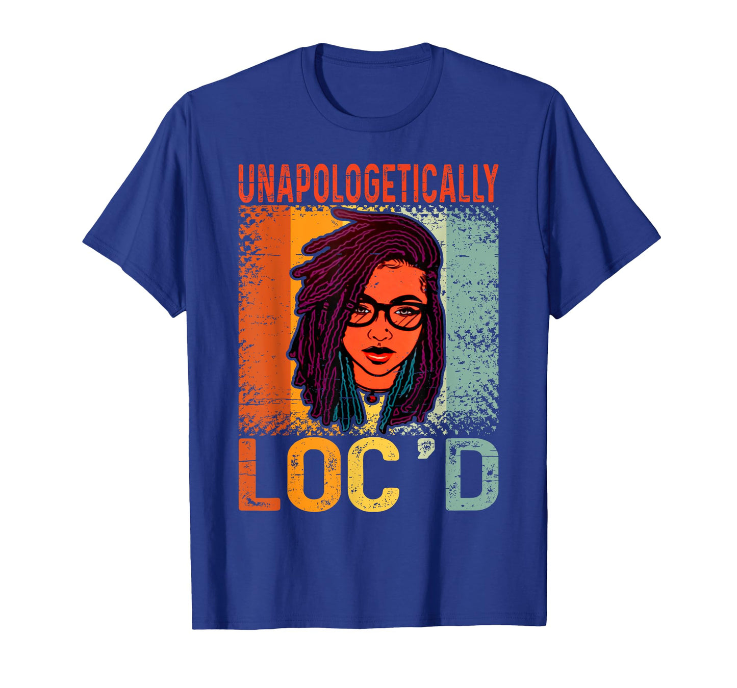 Unapologetically Loc'd Black Queen Melanin Loc'd Hair T-Shirt