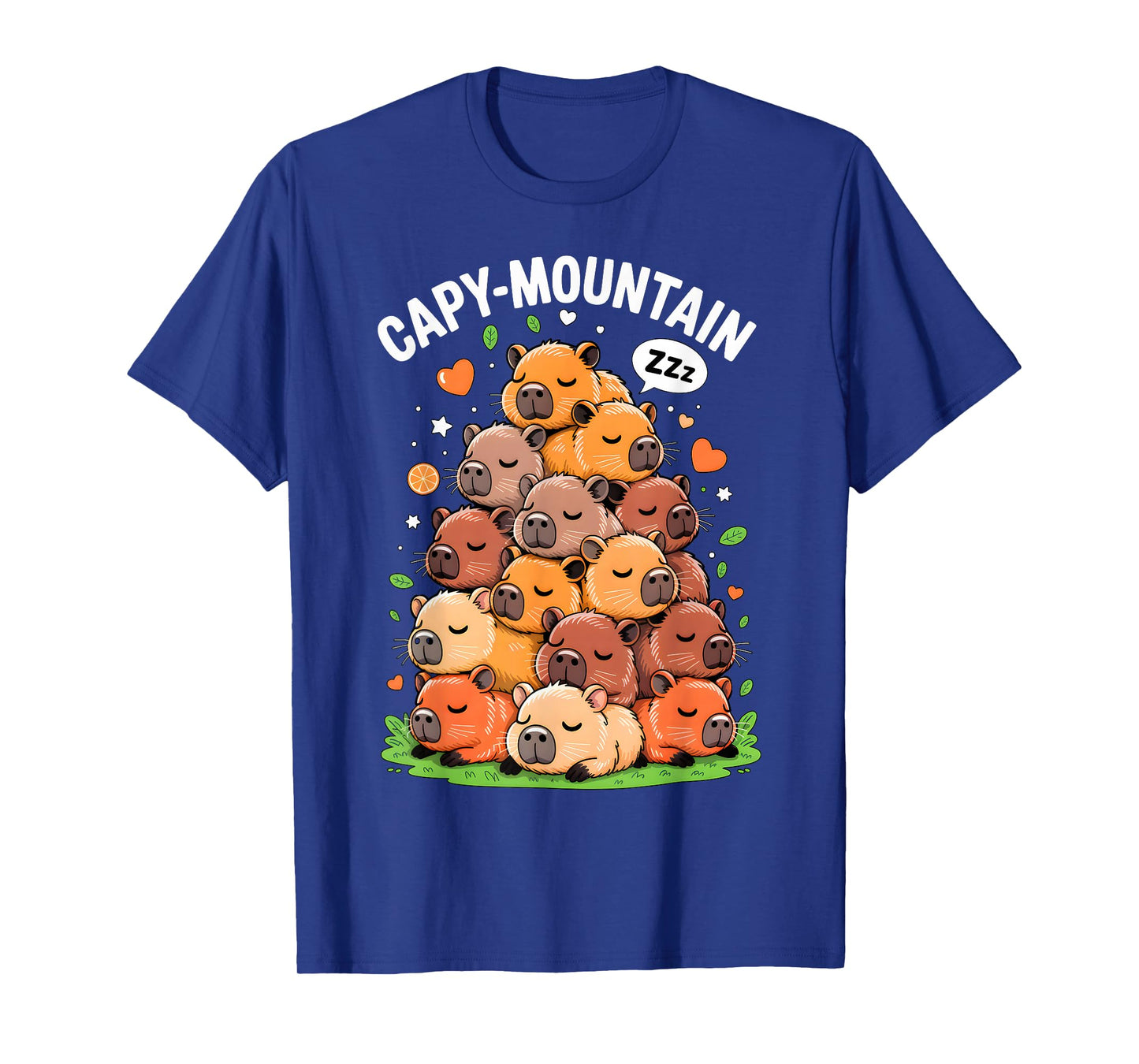 Cozy Capy-Mountain Cute Capybara Lovers for Men Women Kids T-Shirt