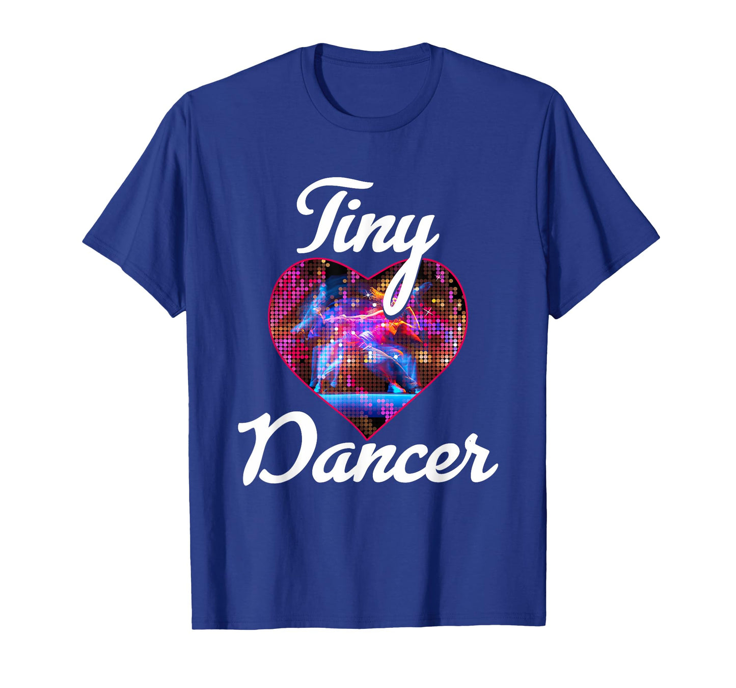 Tiny Dancer Ballerina Heart Colorful Dancing Couple T-Shirt