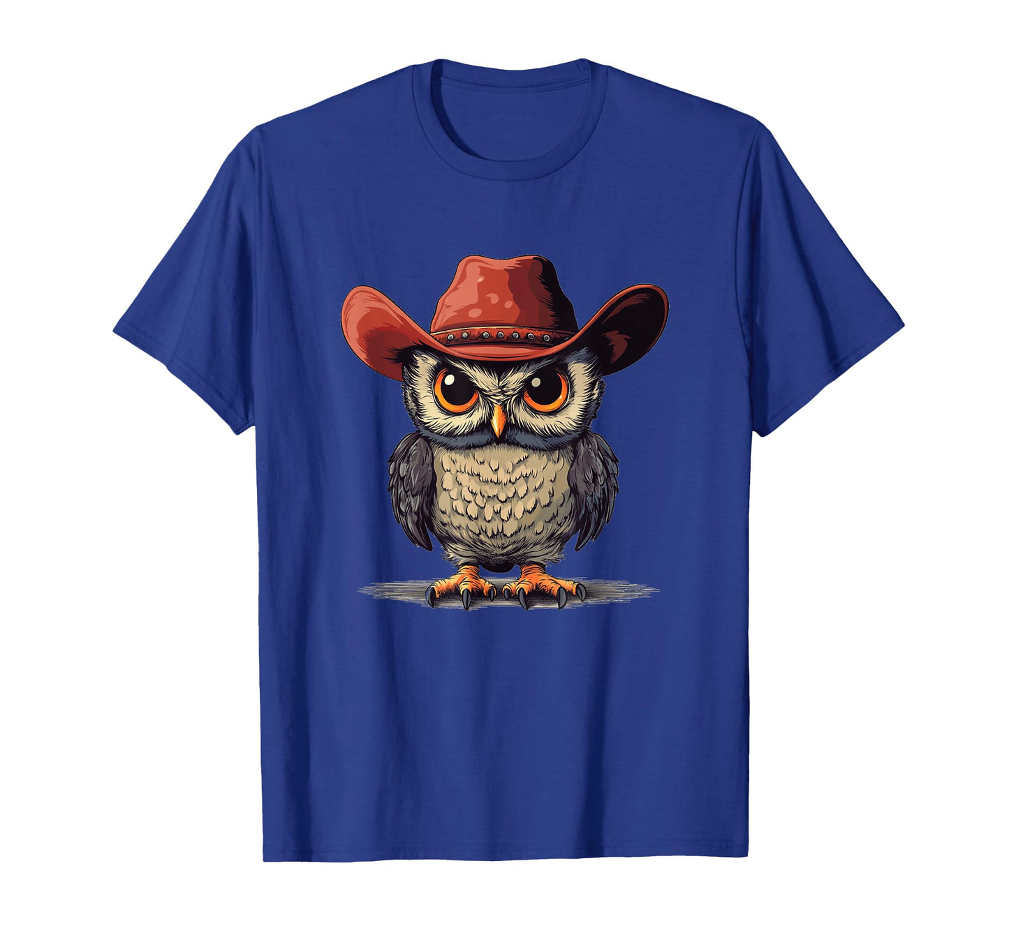 Funny Owl with Cowboy Hat Costume for Boys and Girls T-Shirt
