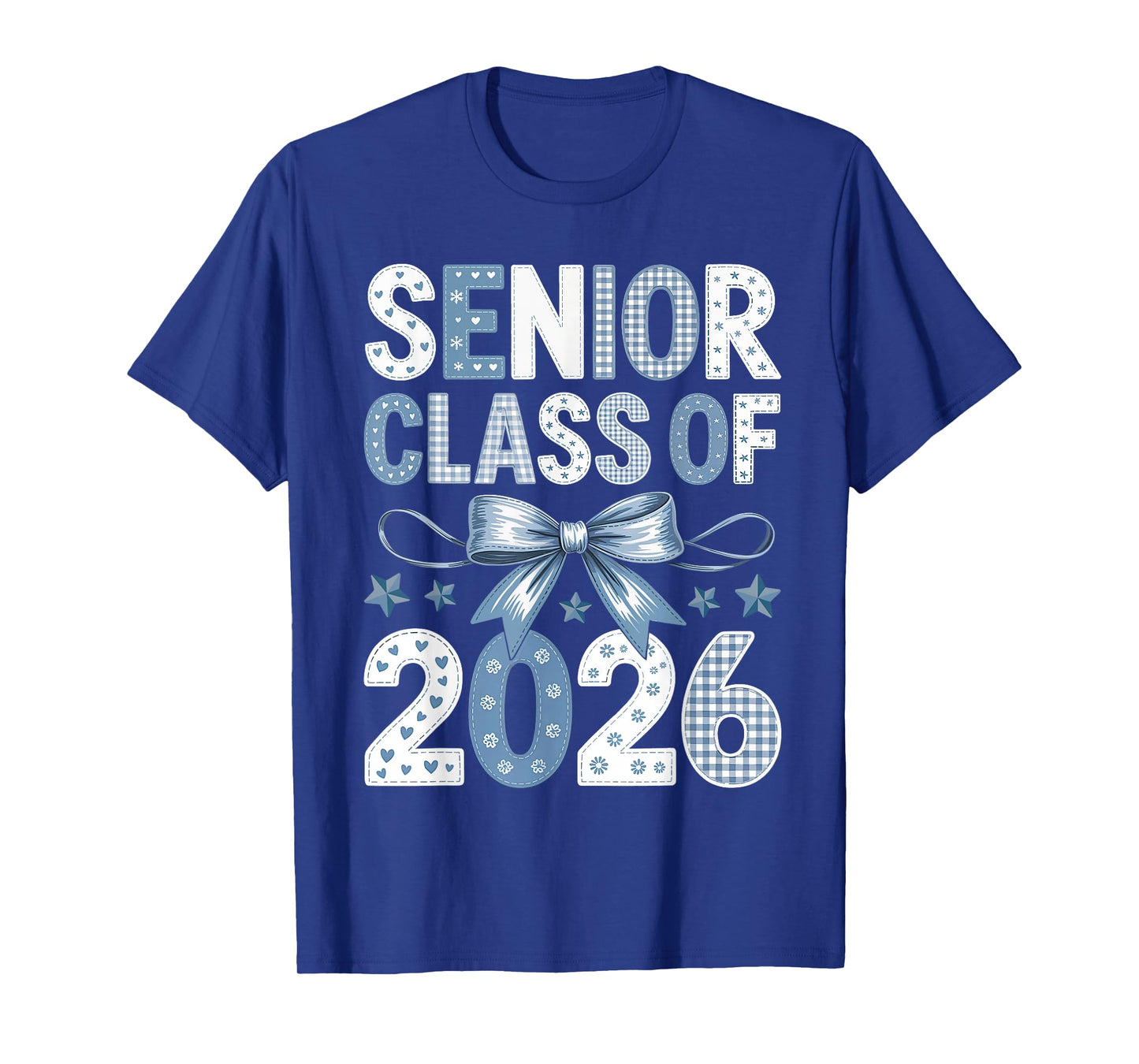Class of 2026 Senior graduation squad trendy matching T-Shirt
