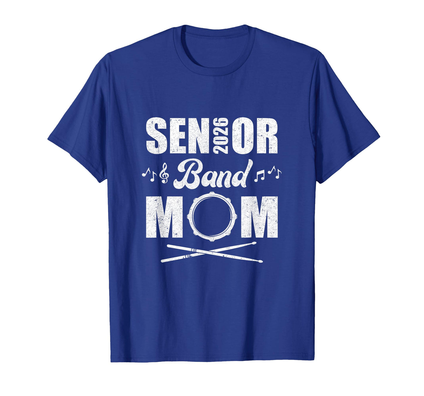Senior Band Mom 2026 Marching Band Class of 2026 Drum T-Shirt