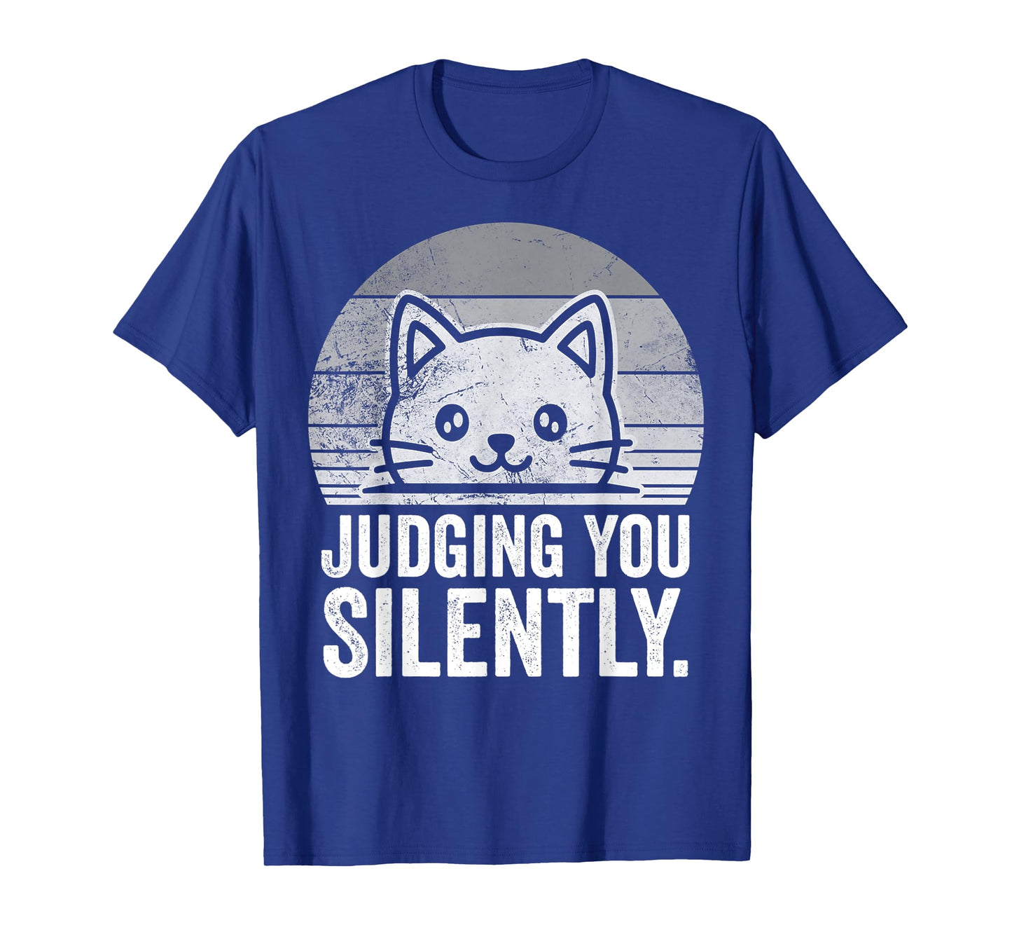 Judging You Silently Cat Funny Quote T-Shirt