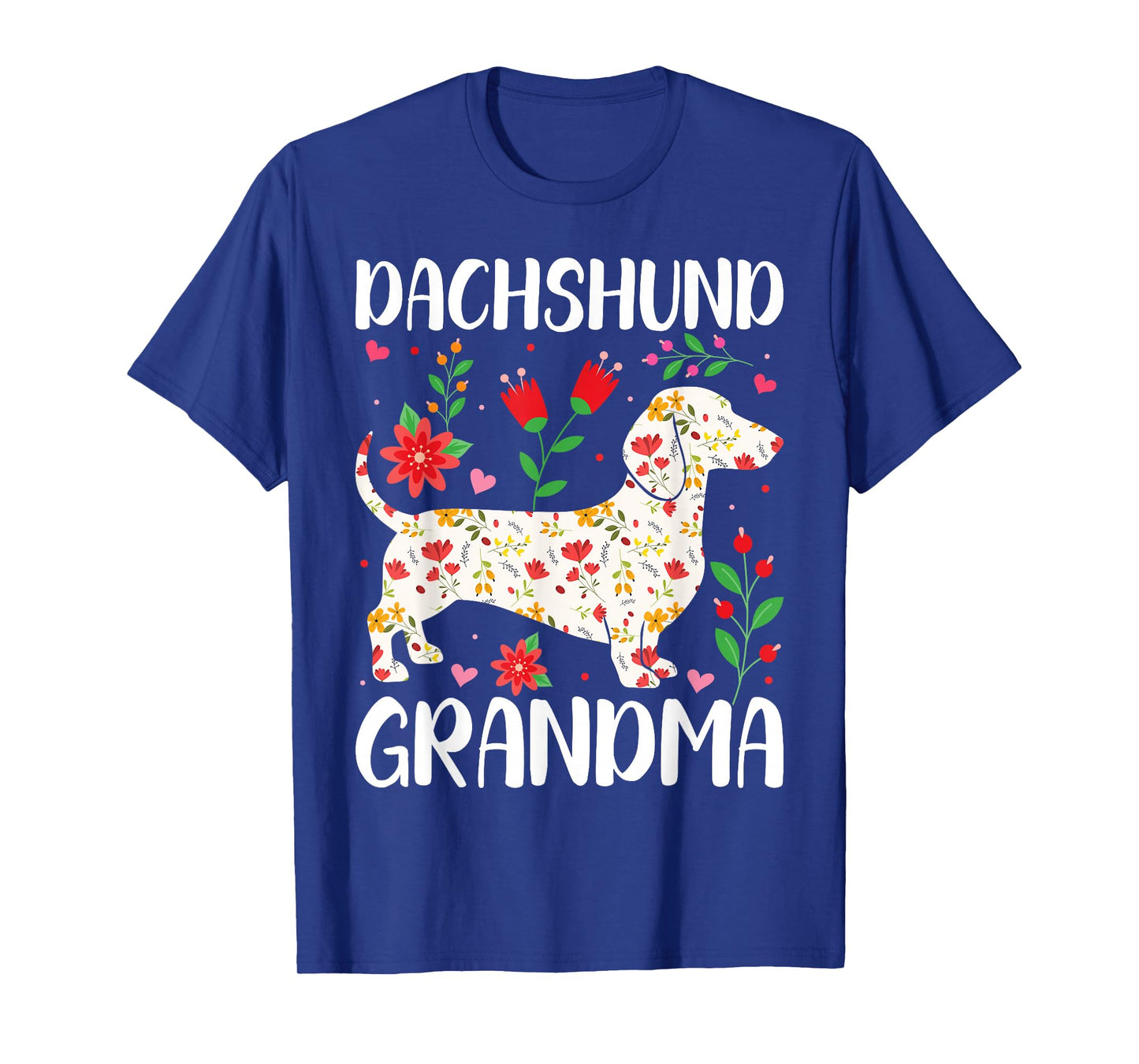 Dachshund Grandma Funny Dog Lover's Novelty Men T-Shirt