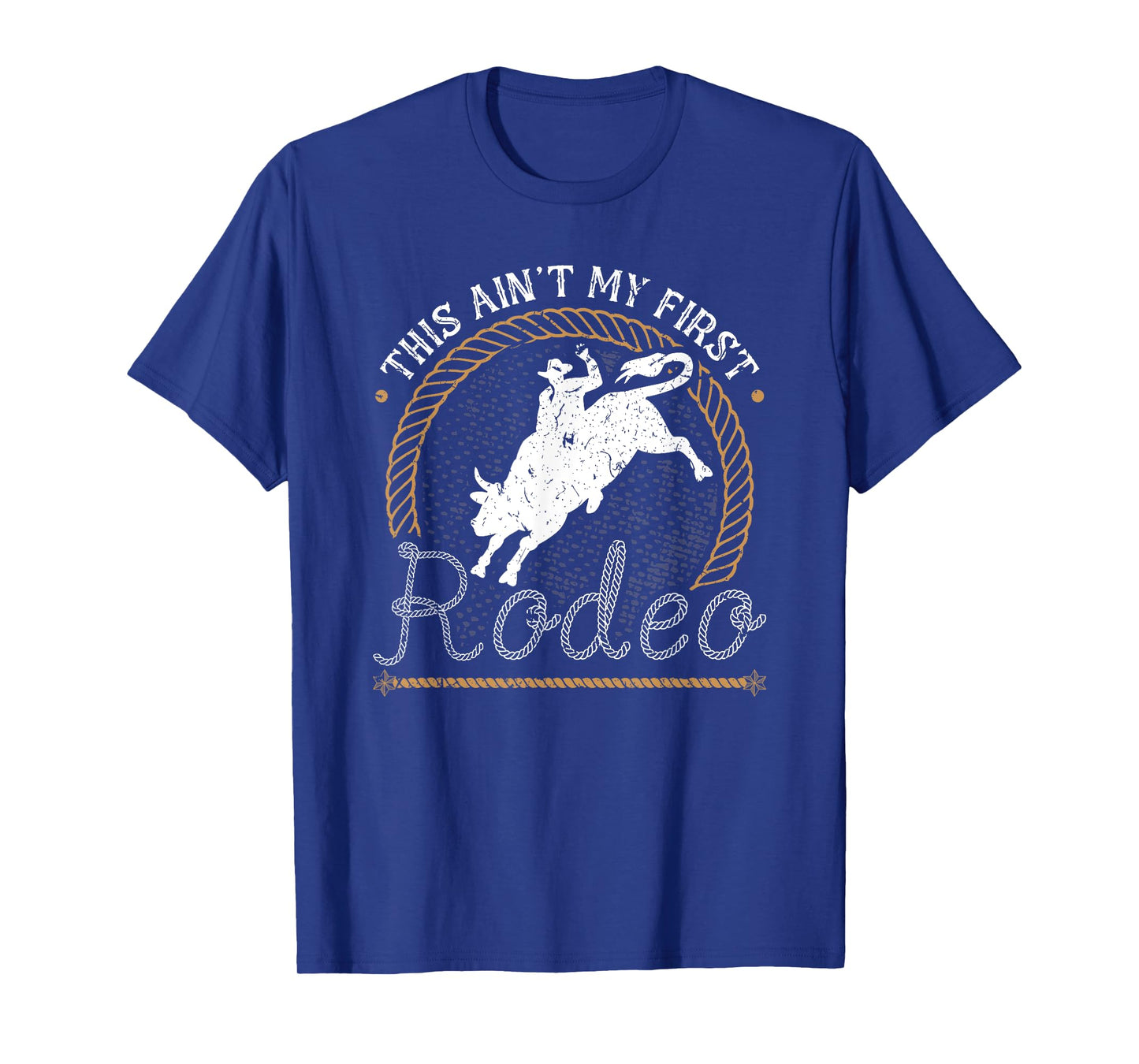 Bull Riding This Aint My First Rodeo Jaripeo Bull Rider T-Shirt