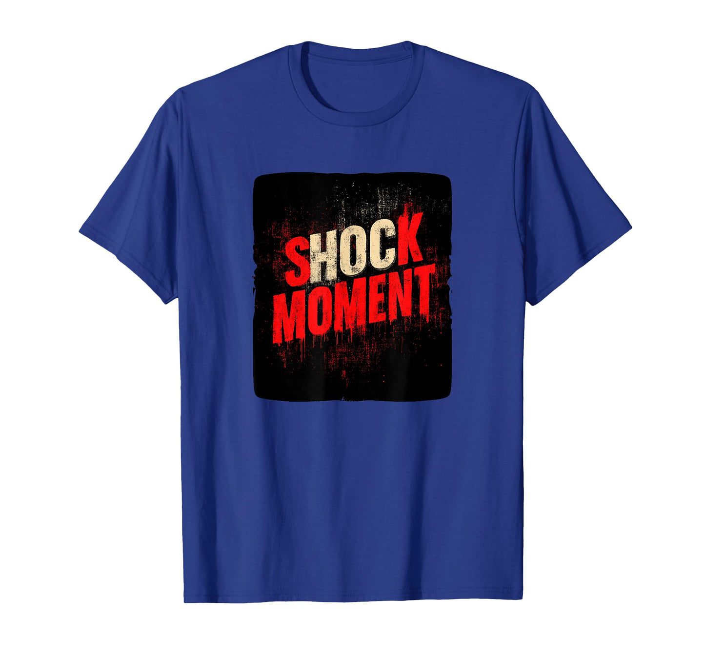 Vibrant Colors and Shock Moment Statement T-Shirt