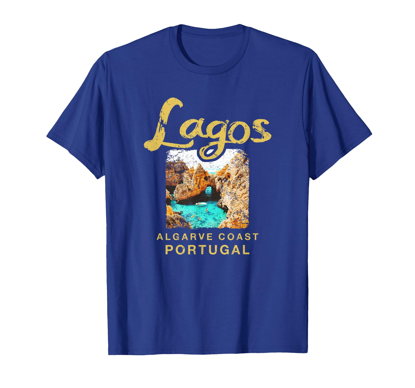 Lagos Portugal Algarve Coast Portuguese Vintage T-Shirt
