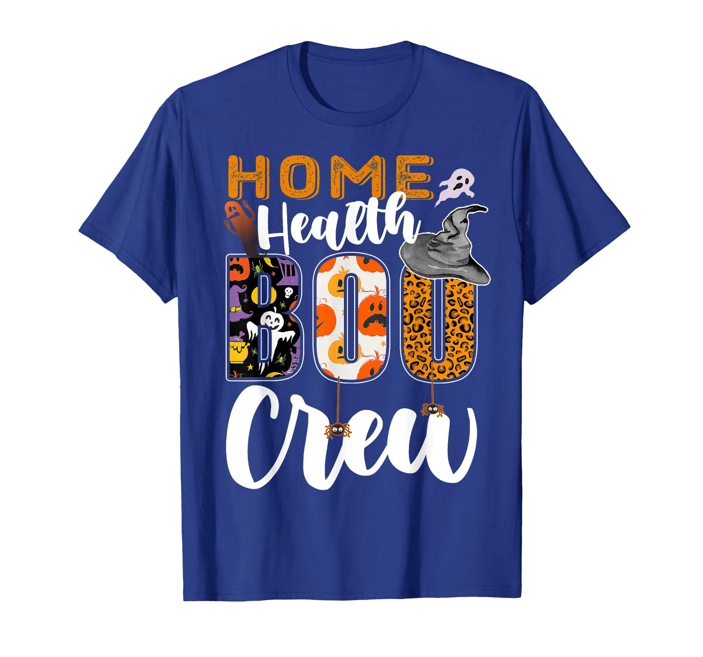 Home Health Boo Crew Halloween Matching Personal Care T-Shirt