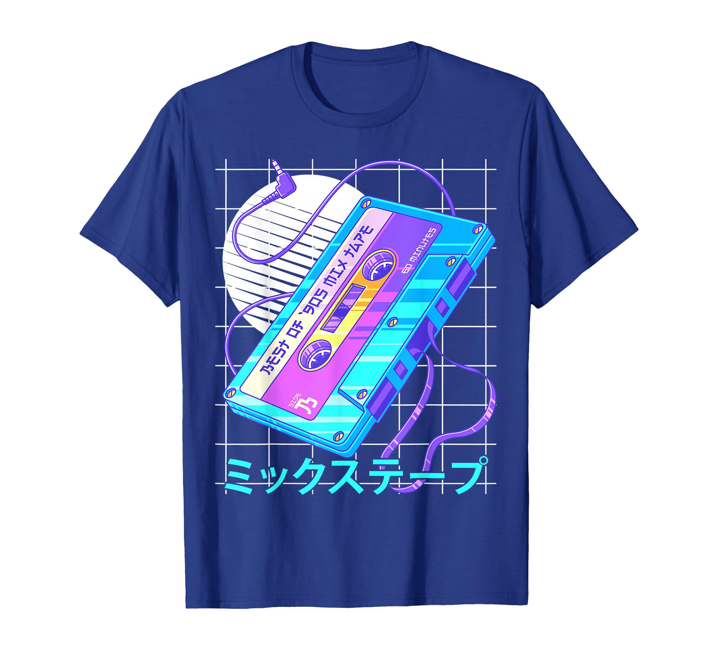 90s Japanese Otaku Vaporwave Aesthetic Retro Art Mixtape T-Shirt