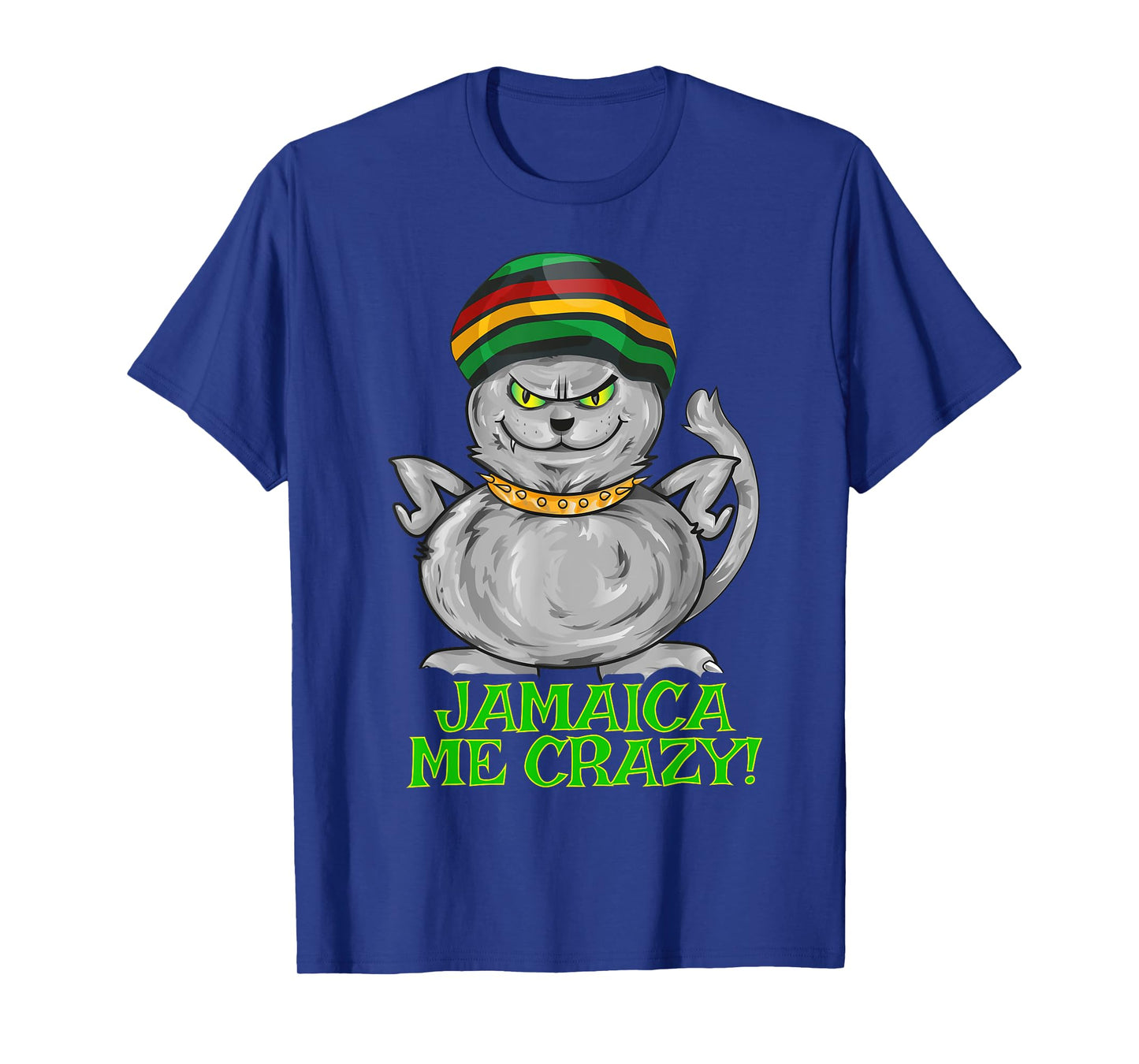 Jamaica Me Crazy Shirt | Cat Rasta Tshirt Jamaican Reggae T-Shirt for Men Women Girls Kids