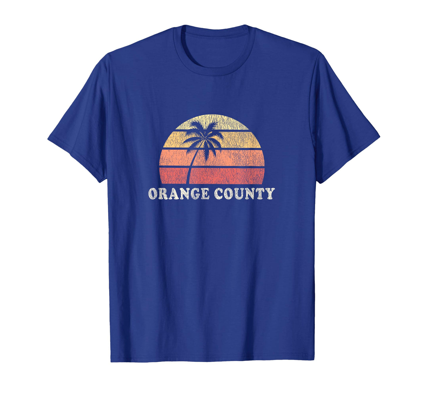 Orange County CA Vintage 70s Retro Throwback Design T-Shirt