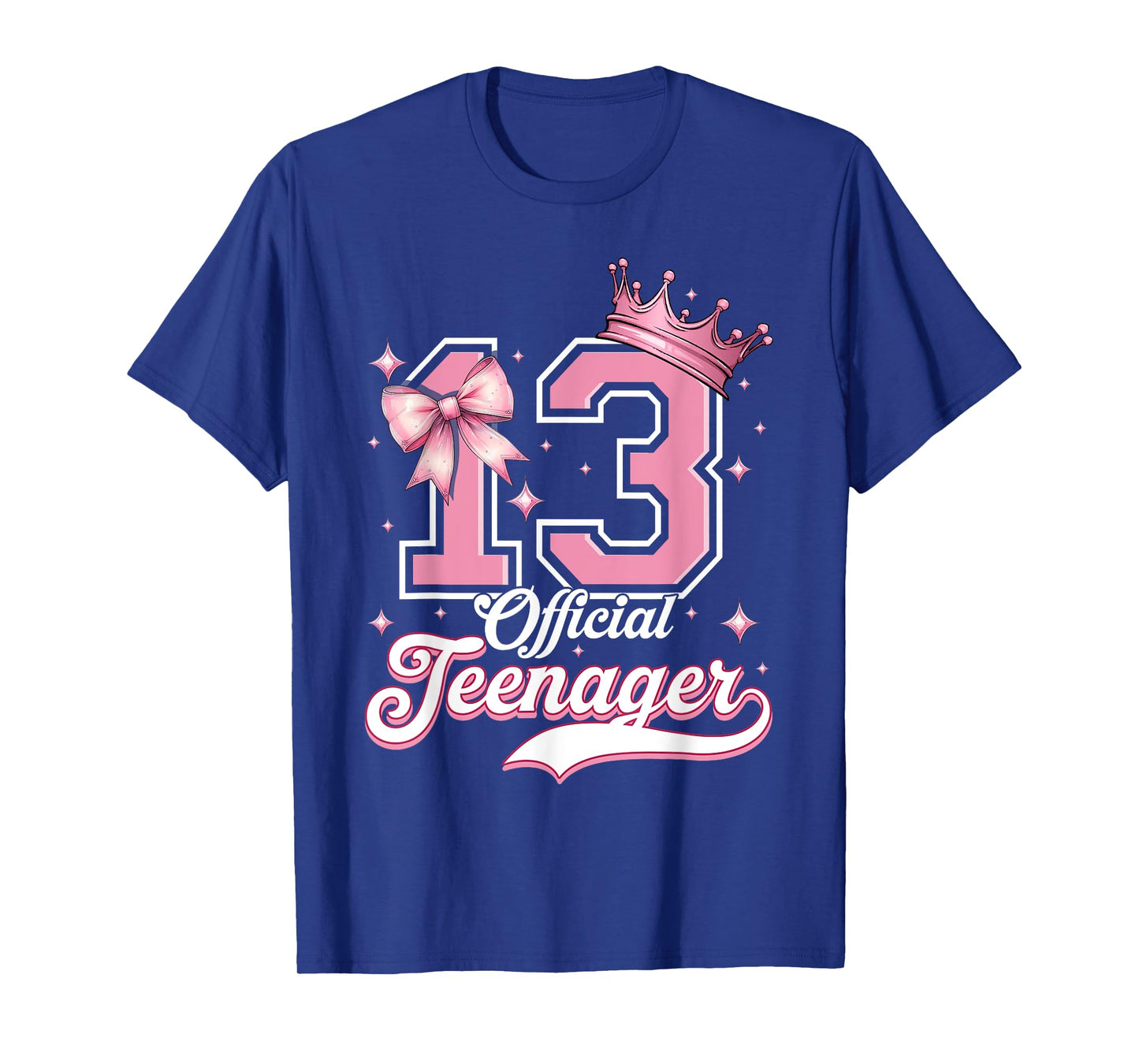 13 Year Old Coquette Bow Official Teenager 13th Birthday T-Shirt