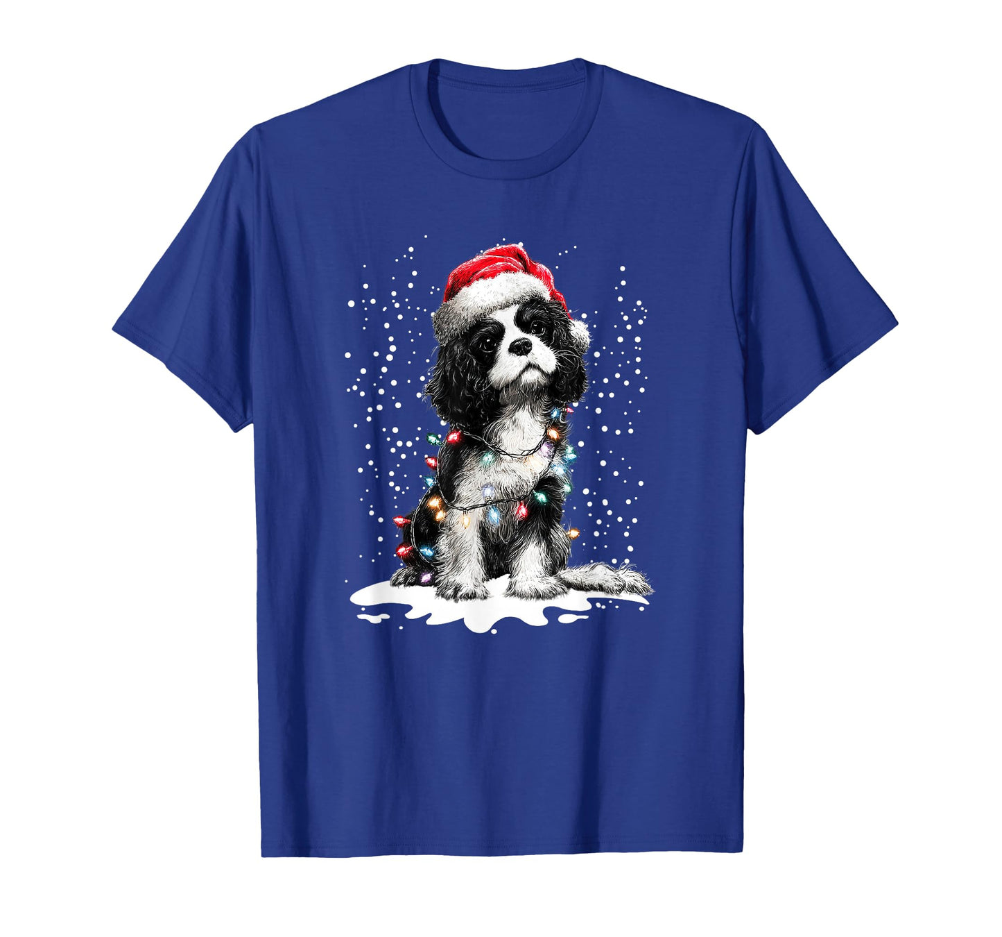 Dog Xmas Favorite Cavalier King Charles Spaniel Christmas T-Shirt