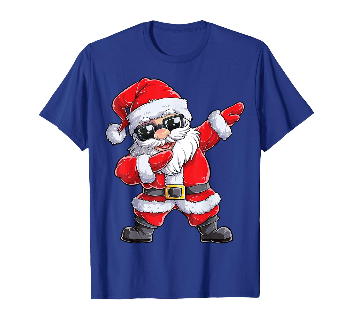 Dabbing Santa Claus Christmas Boys Men Funny Xmas Dab Dance T-Shirt