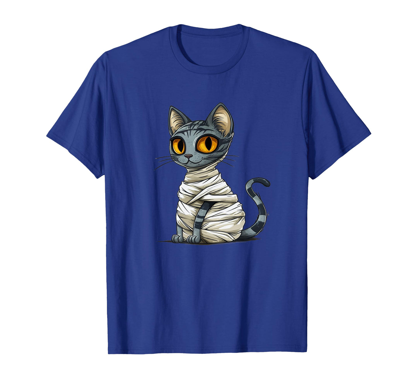 Mummy Cat Costume for Funny Man and Woman T-Shirt