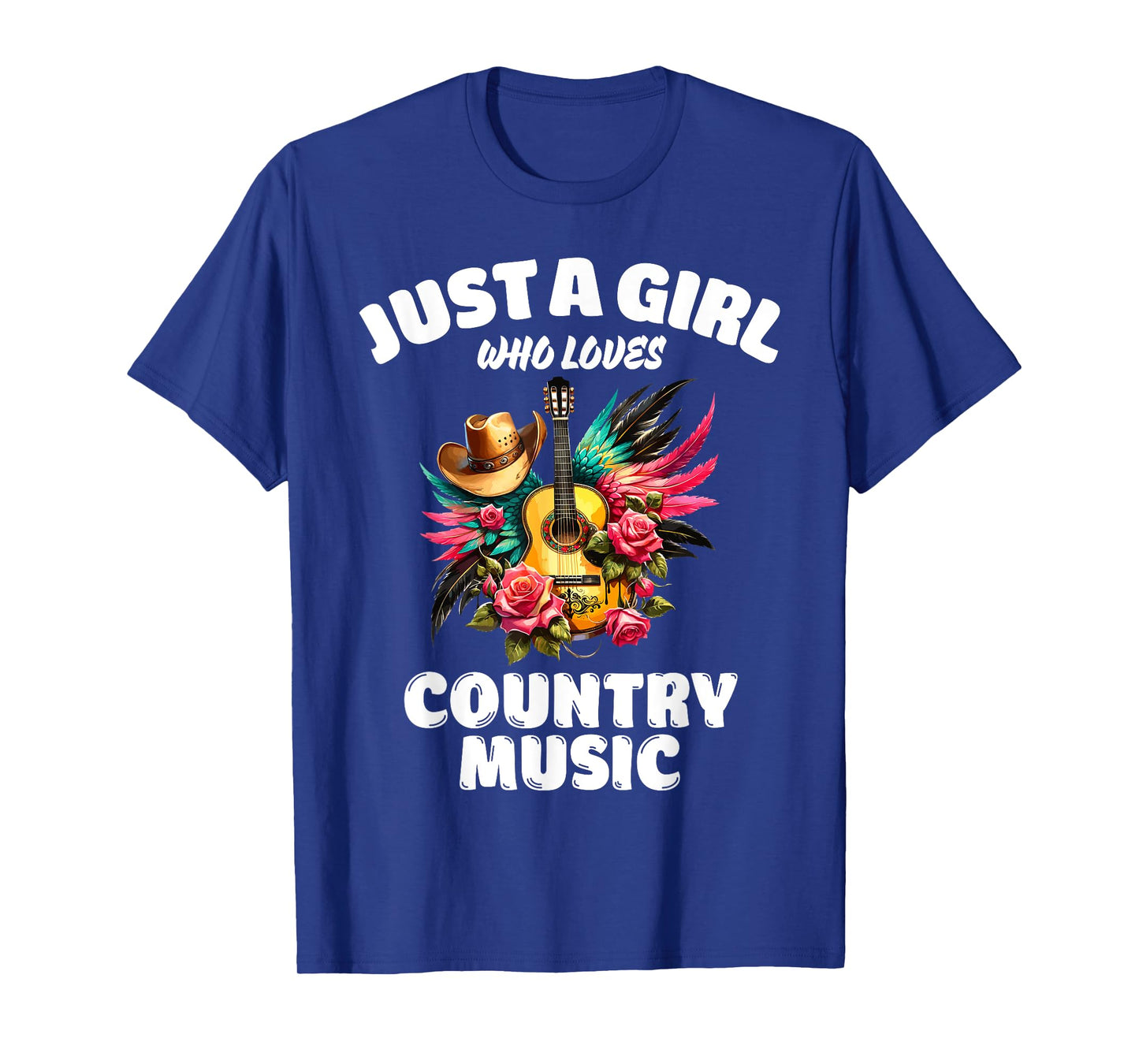 Just A Girl Who Loves Country Music, Music Lover T-Shirt
