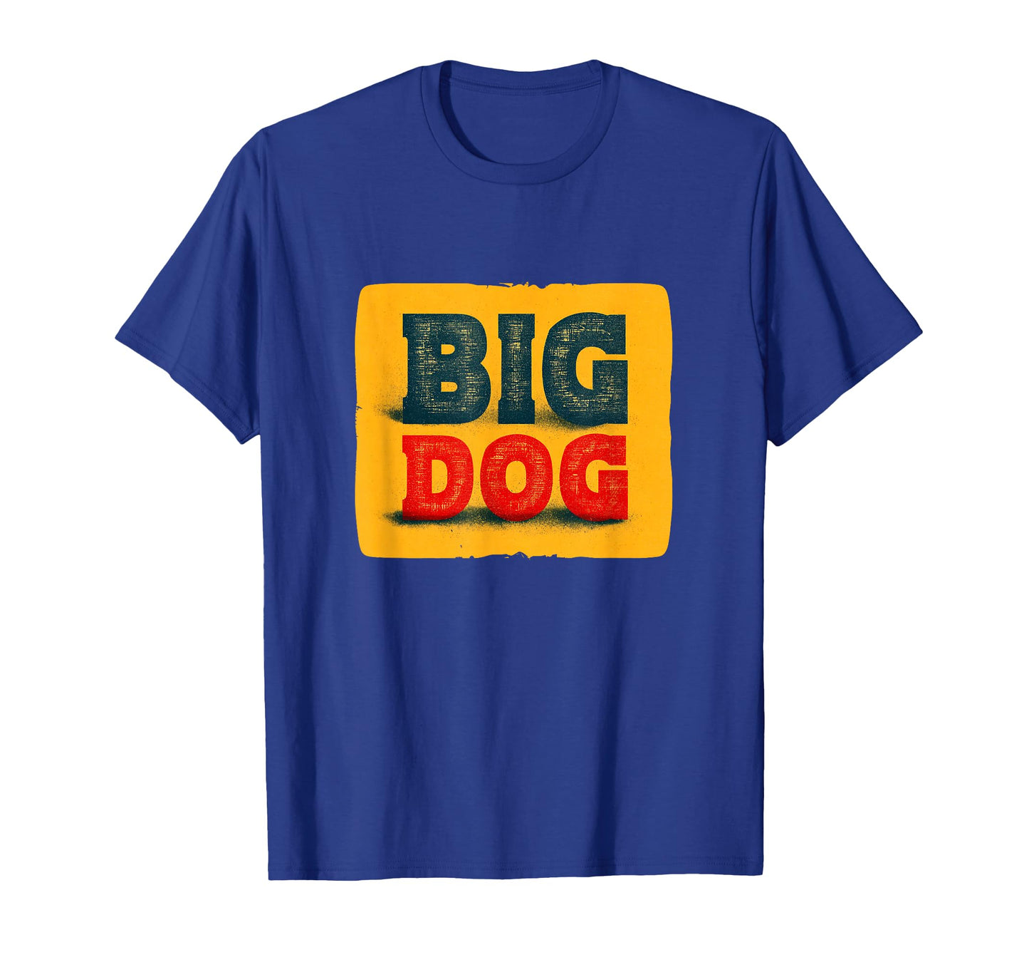 Vibrant Big Dog Logo T-Shirt
