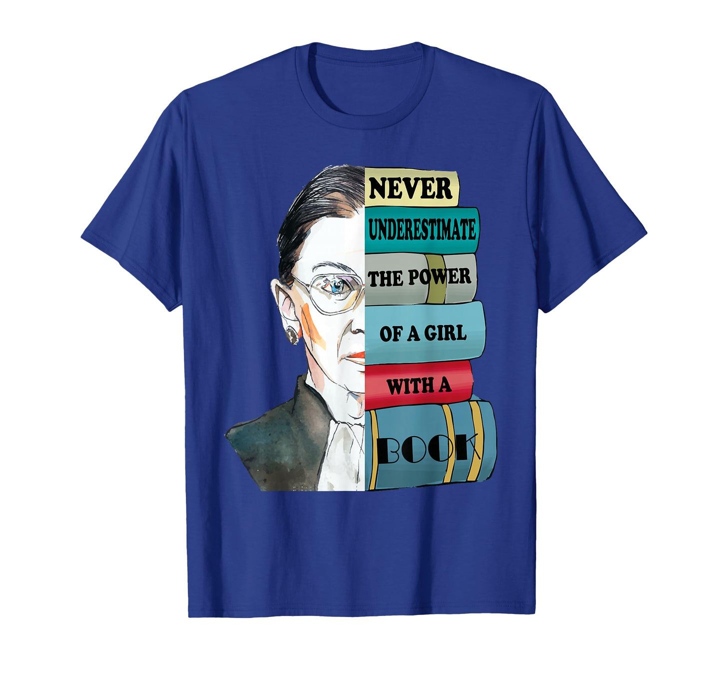 Ruth Bader Ginsburg Costume Top Liberal Feminists Kids Women T-Shirt Small