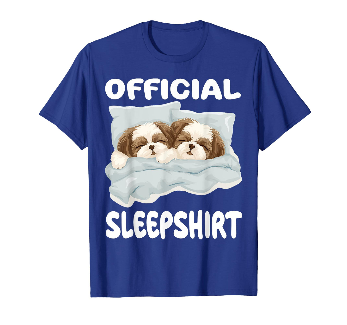 Shih Tzu Dog Official Sleepshirt Pajamas Nightgown T-Shirt