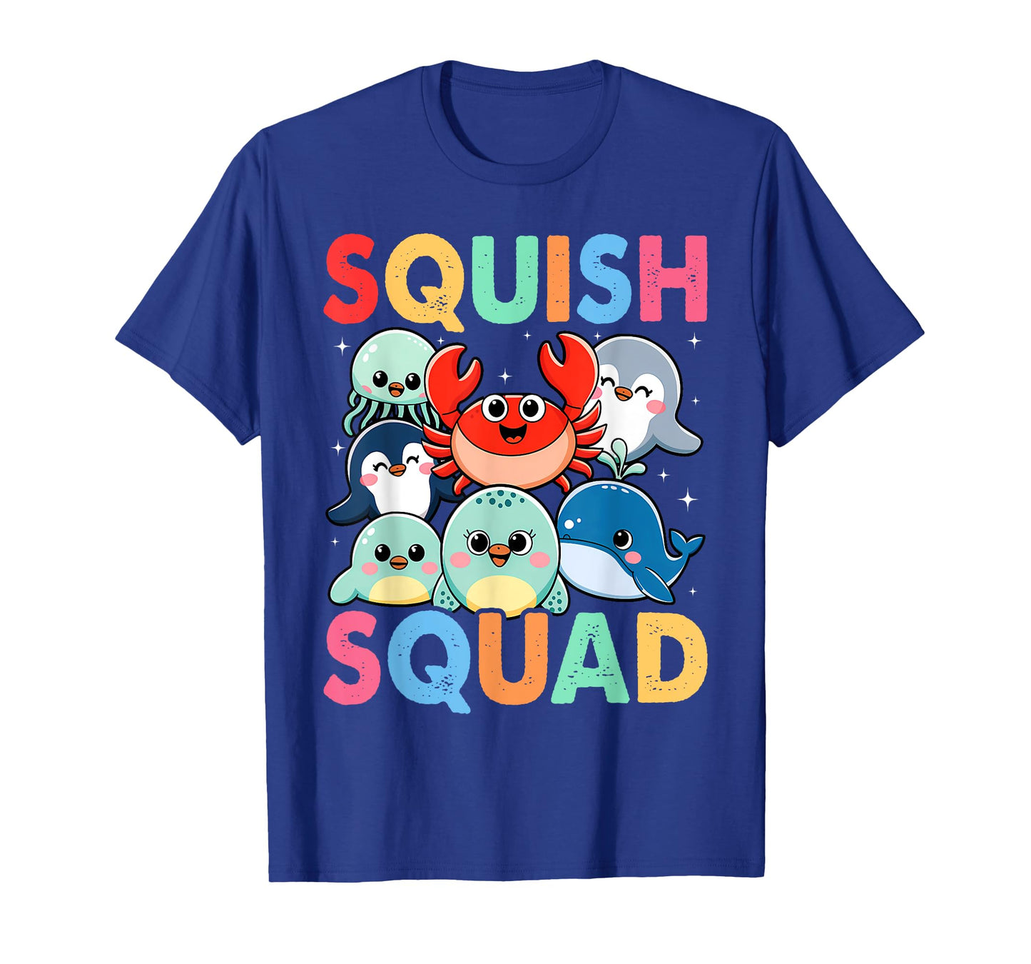 Squish Squad Mallow Soft Toy Cute for Kids Boy Girls T-Shirt