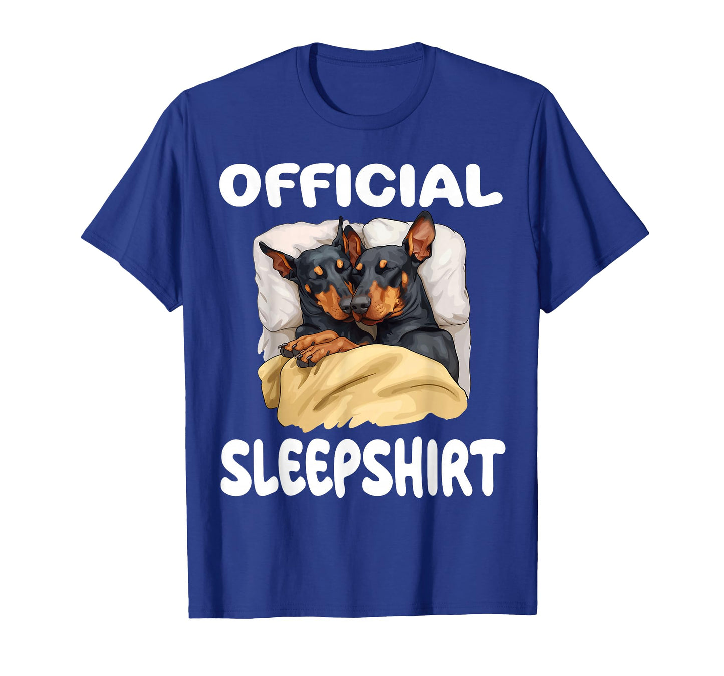 Doberman Pinscher Dog Official Sleepshirt Pajamas Nightgown T-Shirt