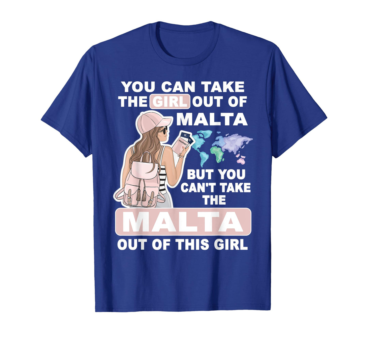 Cool Girl from Malta - Proud Malta Girl T-Shirt