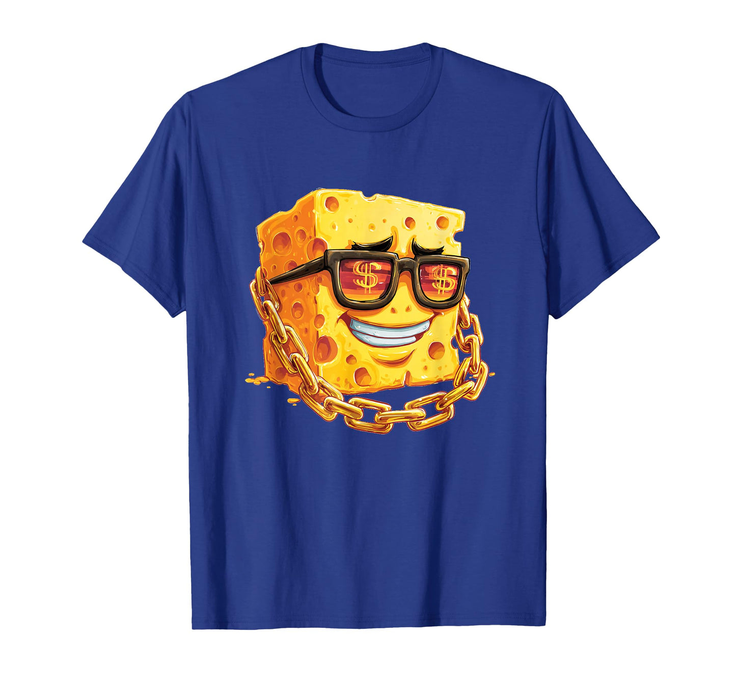 Dollar Sunglasses Costume with Rich Cheese Look T-Shirt