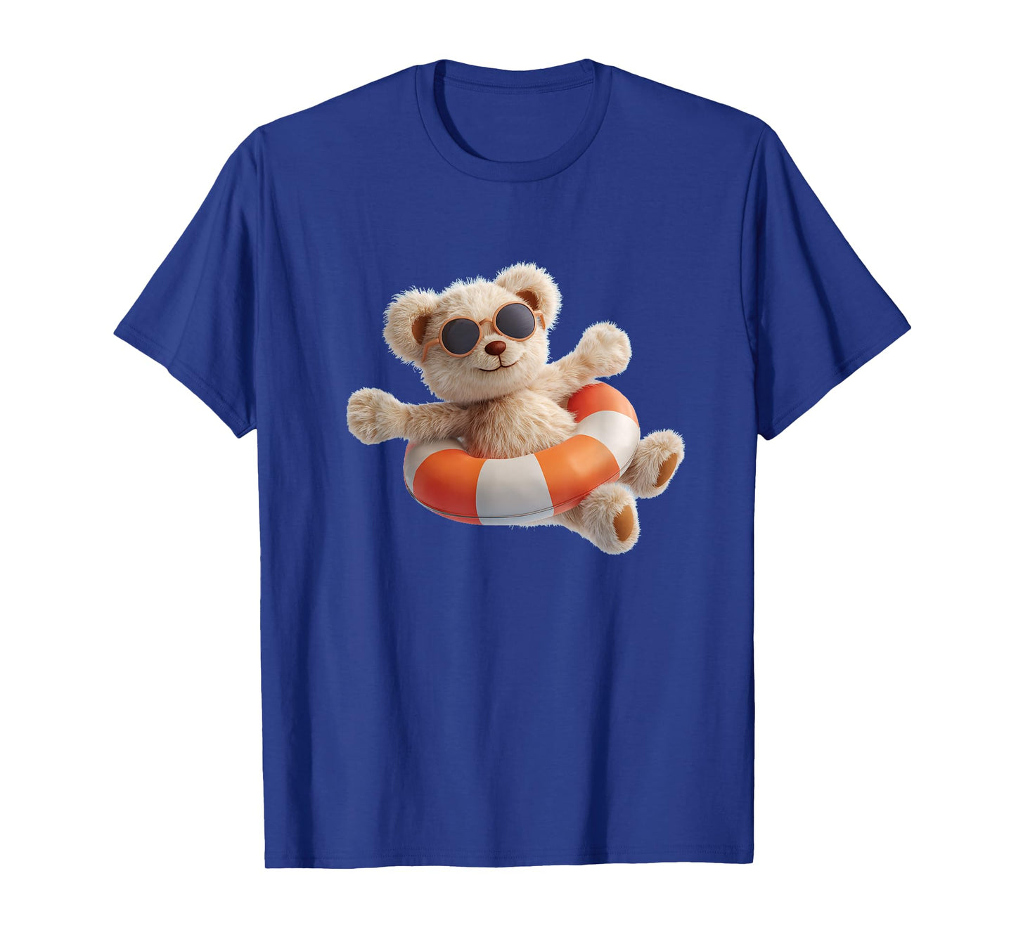 Floating Teddy Bear with Ring for Pool and Beach Lovers T-Shirt