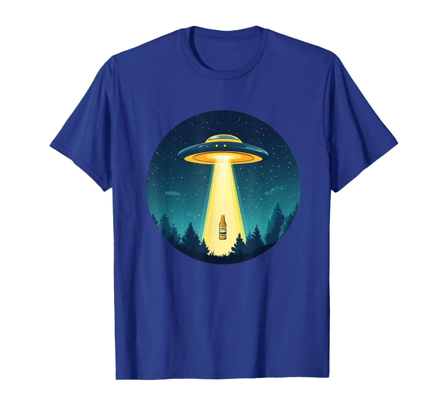 Funny Beer UFO Costume for Alien and Beers Lovers T-Shirt