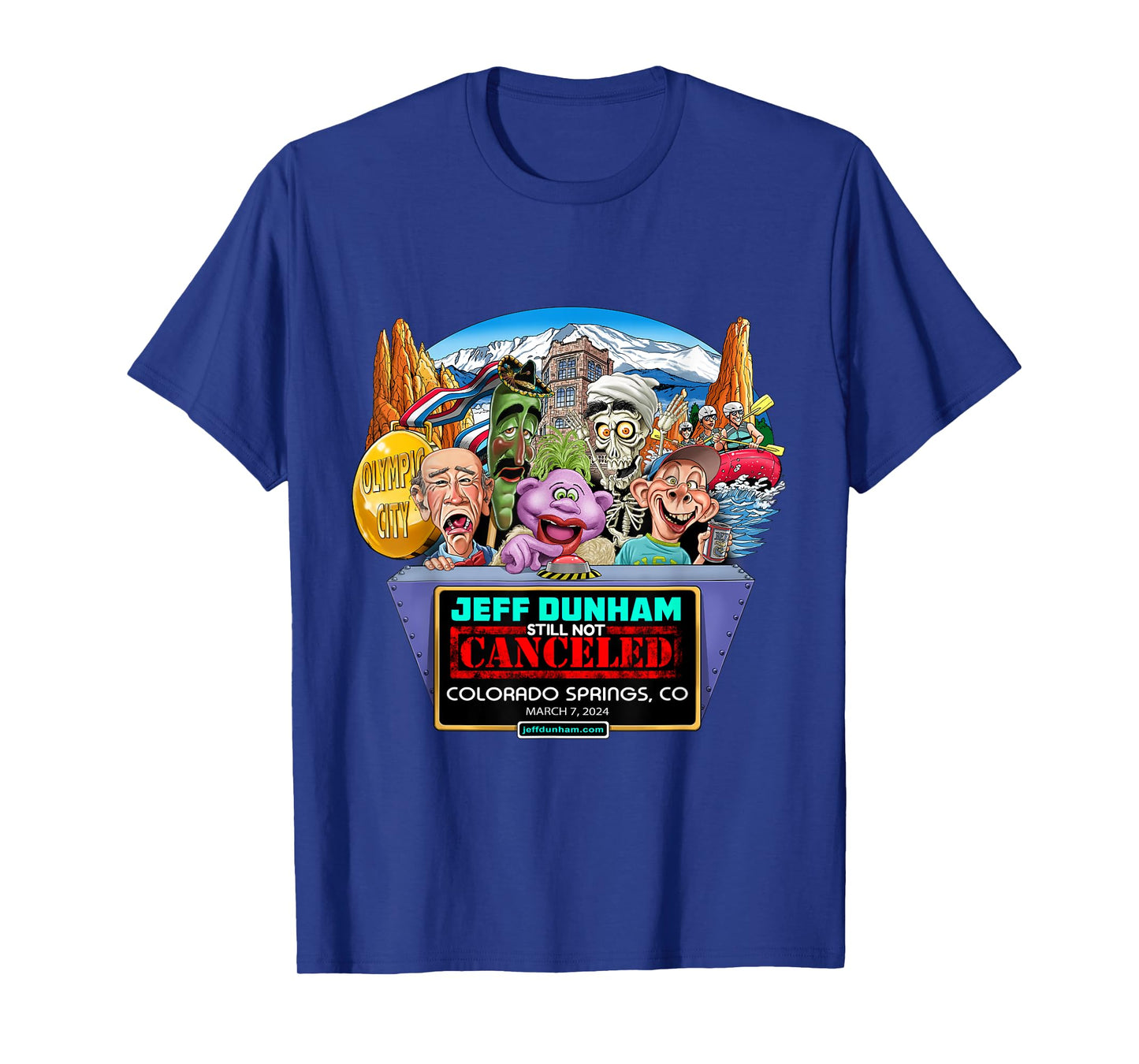 Jeff Dunham Colorado Springs, CO (2024) T-Shirt