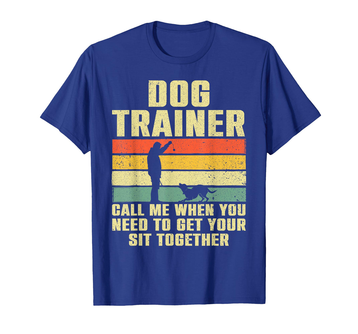 Funny Dog Training Design for Men Women Agility Dog Trainer T-Shirt