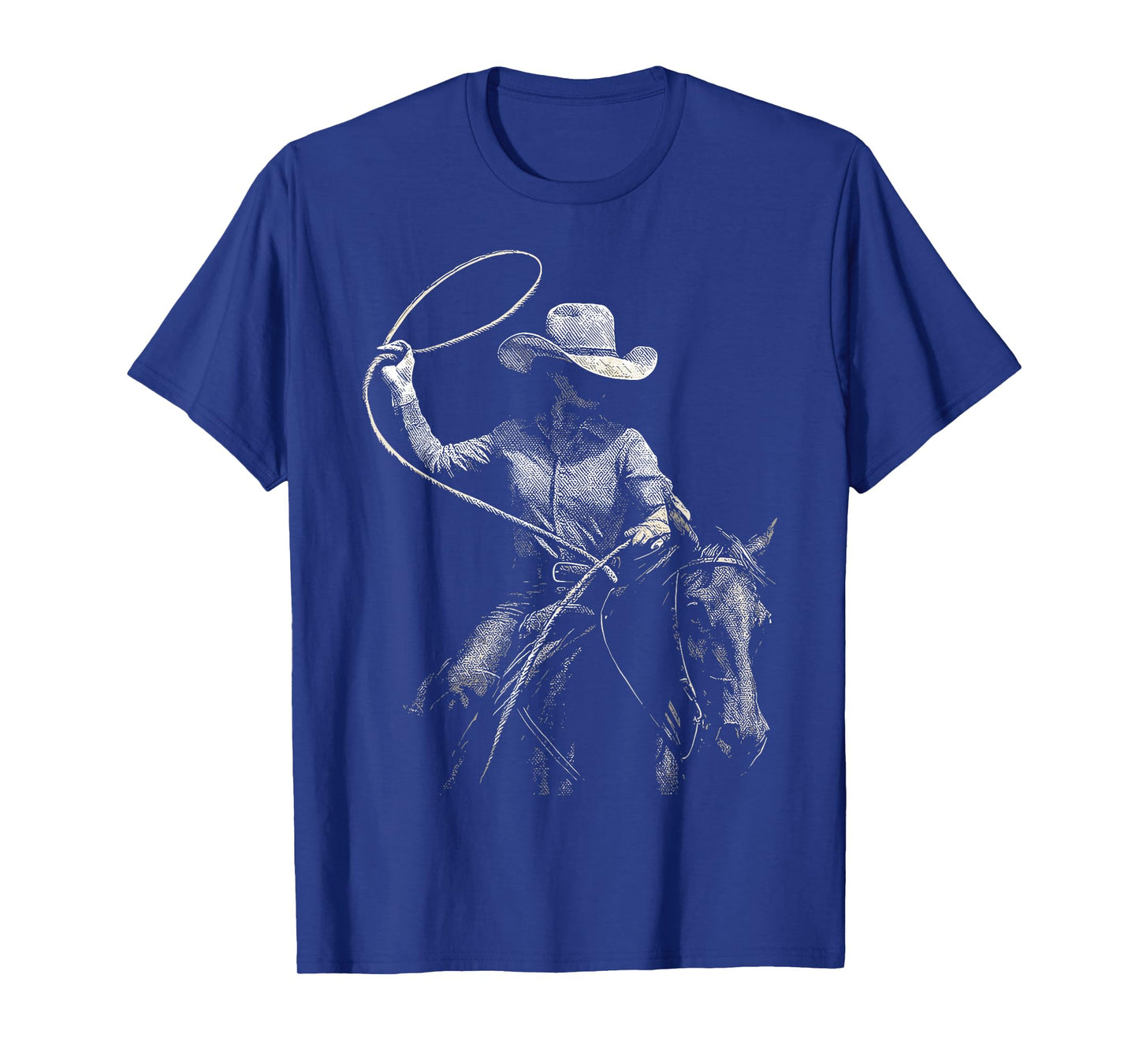 Rodeo Cowgirl Western Horse T-Shirt