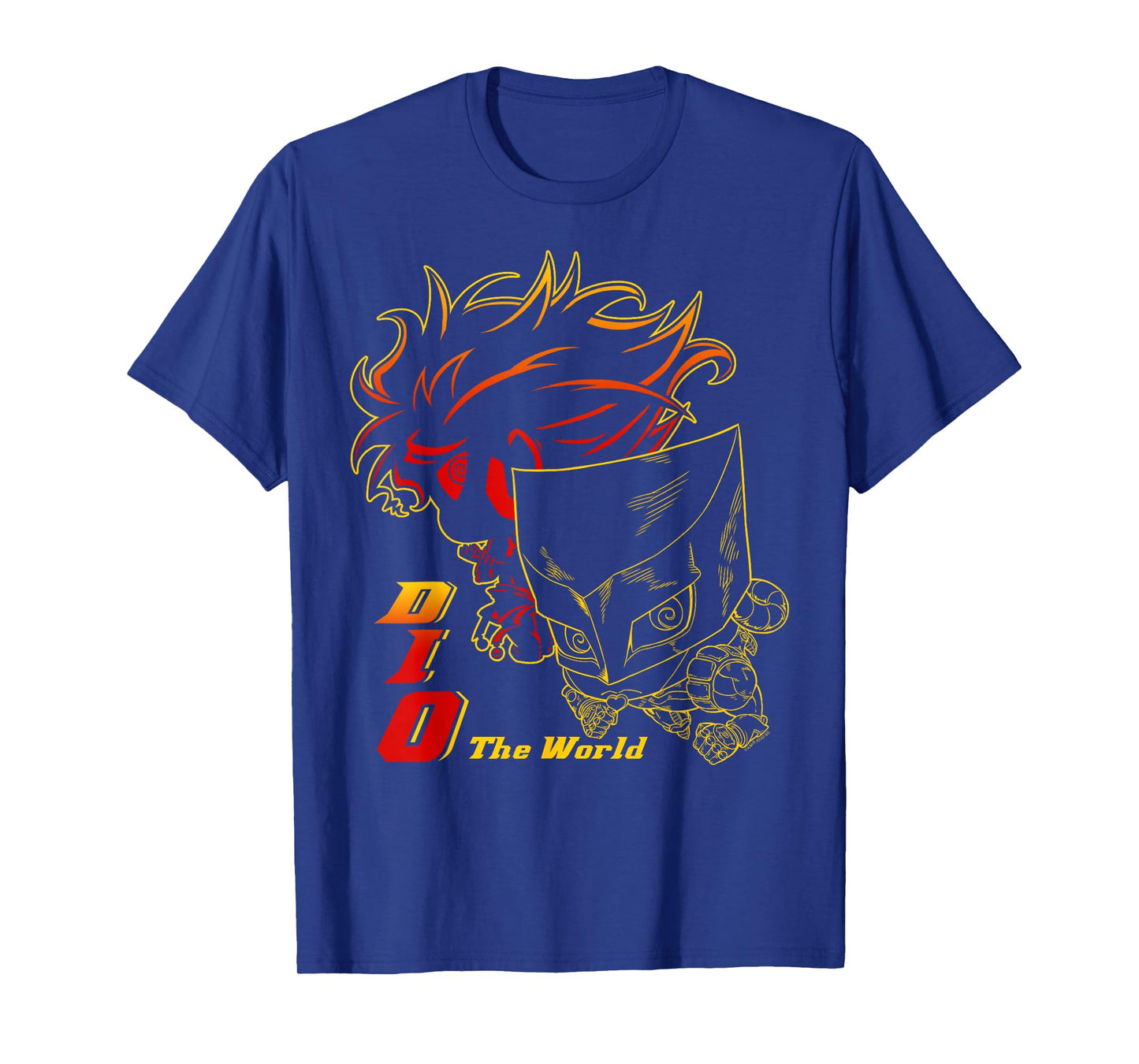 JoJo's Bizarre Adventure Part 3 DIO & The World Chibi Anime T-Shirt