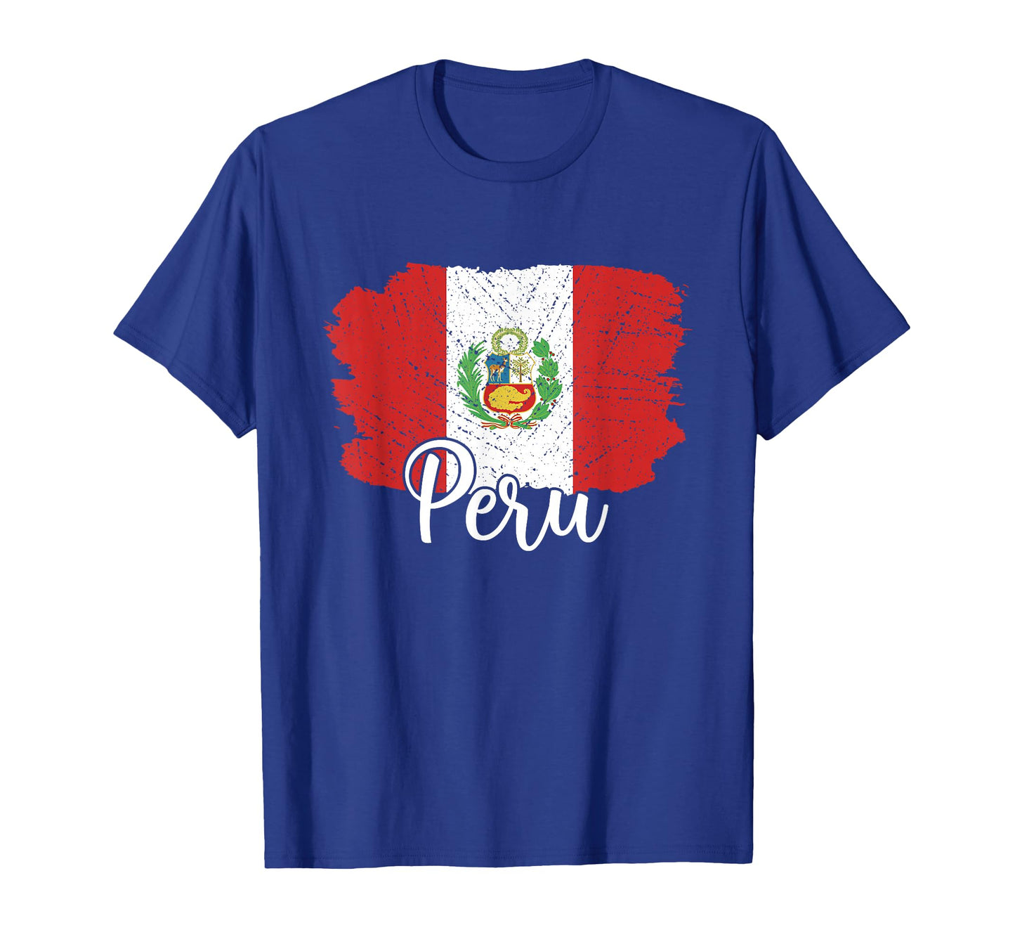 Peru Flag Men Women Kids Peru Country T-Shirt