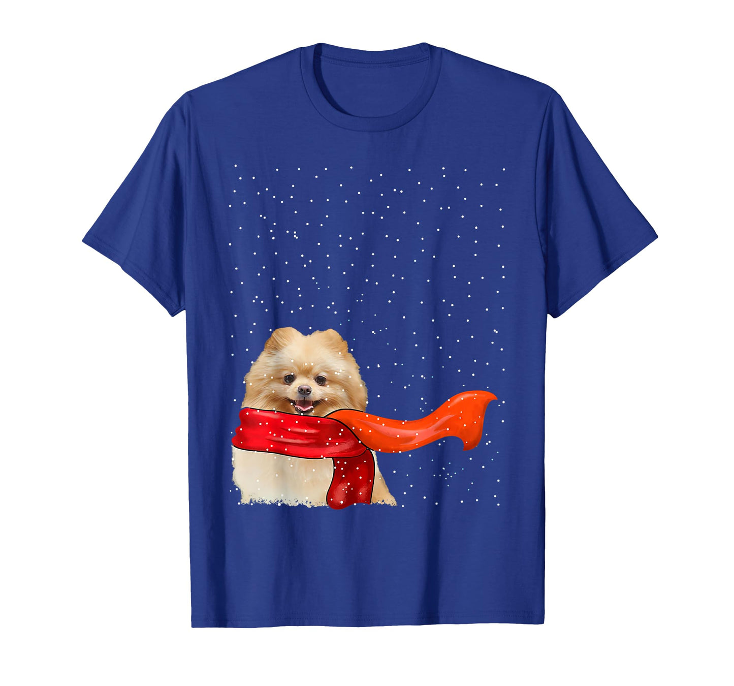 Pomeranian Dog Winter Christmas Sweater Xmas Pet T-Shirt