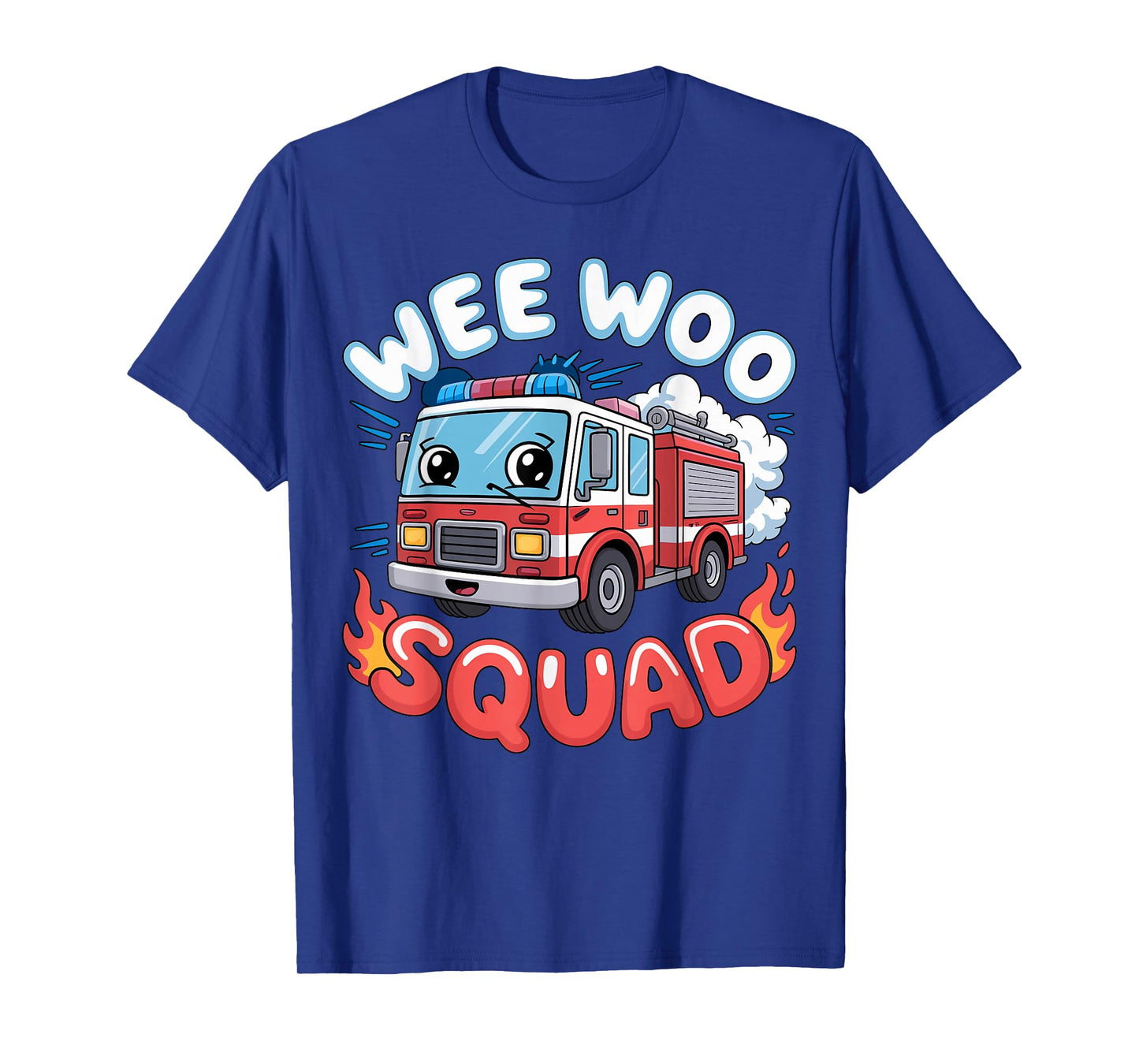 Wee Woo Squad Fire Truck T-Shirt