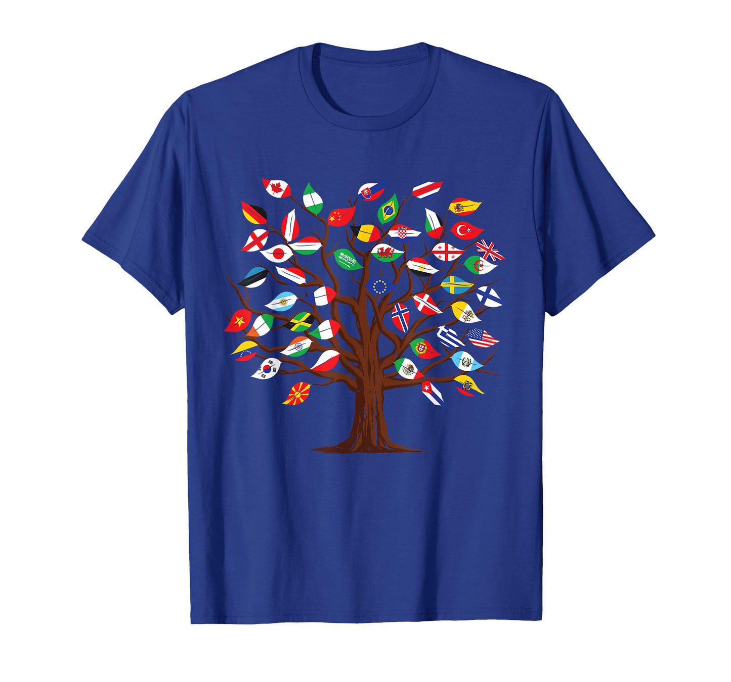 Flags of Countries of the World international flag tree kid T-Shirt