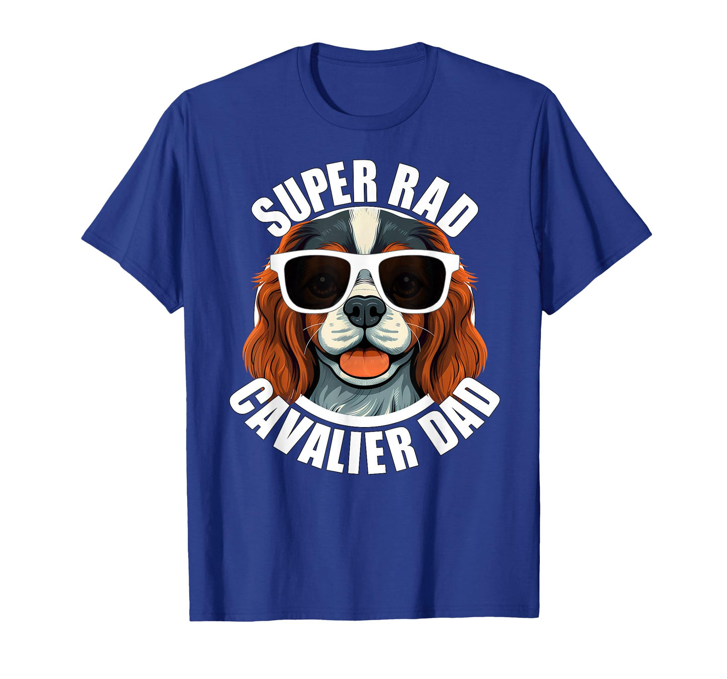 Cavalier King Charles Spaniel Dad Funny Father’s Day T-Shirt