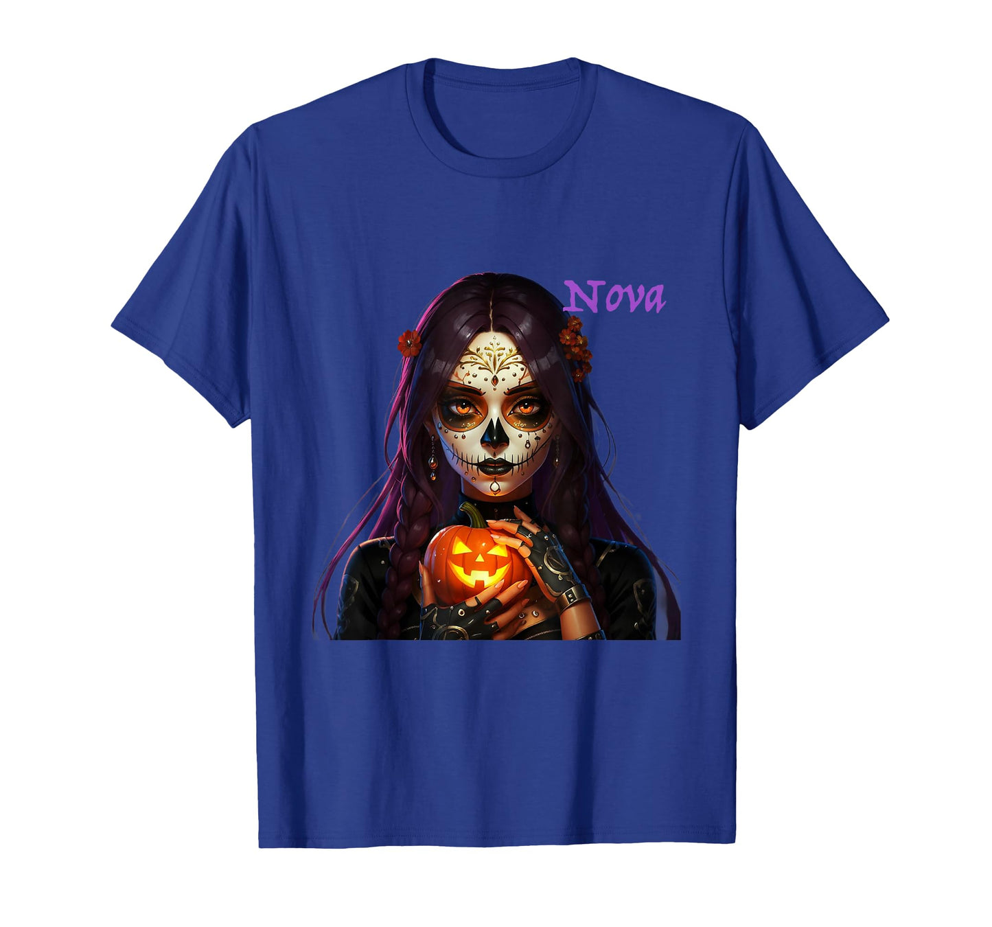 Dia de Los Muertos Nova Edition, Anime Art Design T-Shirt