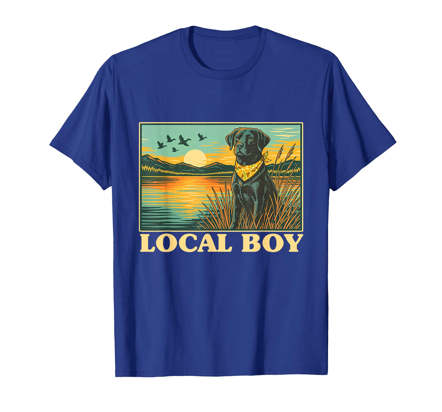 Local Boy - Lab Hunting Labrador Hunting Dog Hunter T-Shirt