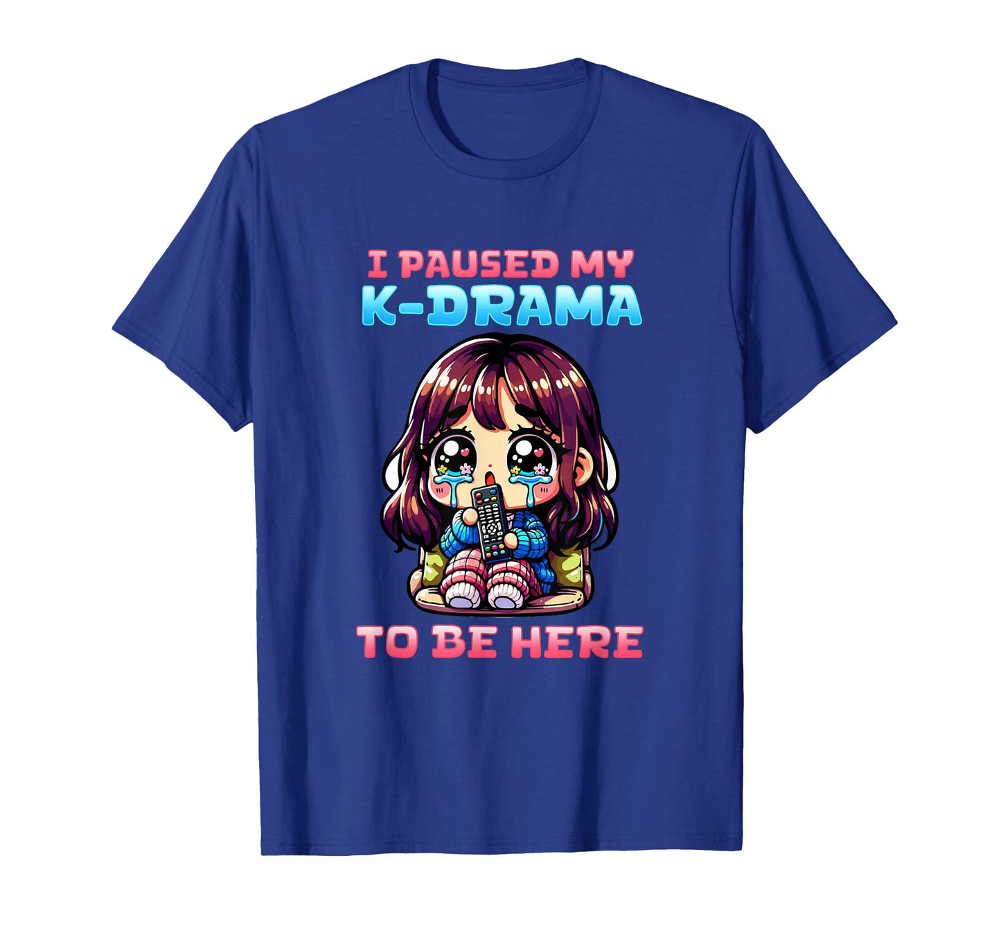 I Paused My K-Drama To Be Here I Finger Heart I Korean Music T-Shirt