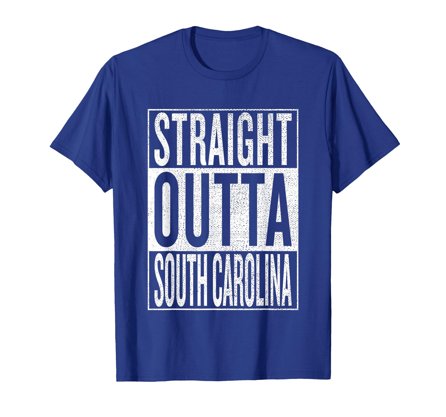 Straight outta South Carolina Great Travel Gift Idea T-Shirt T-Shirt