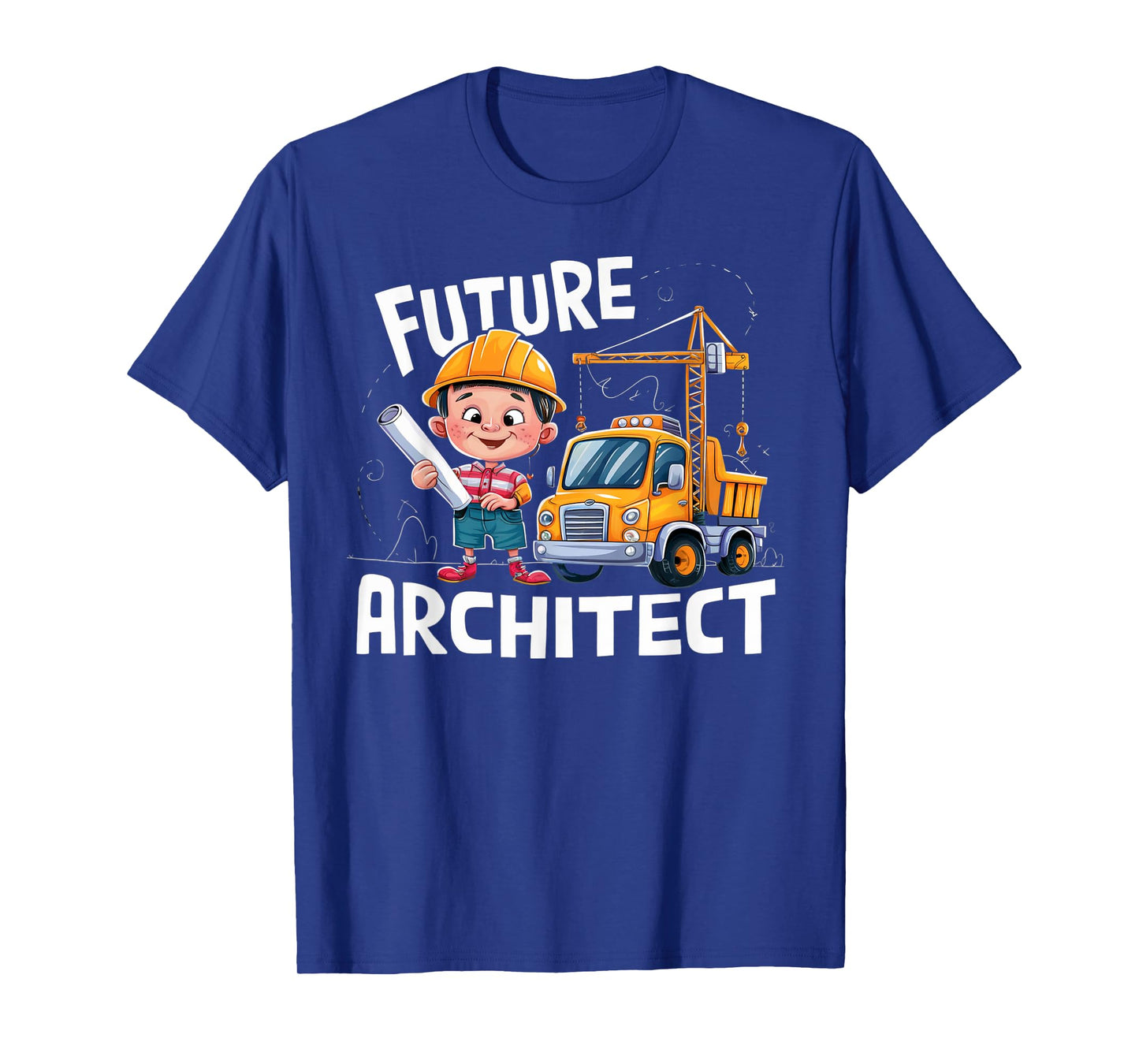 Future Architect Costume Pretend Play Kids Design T-Shirt